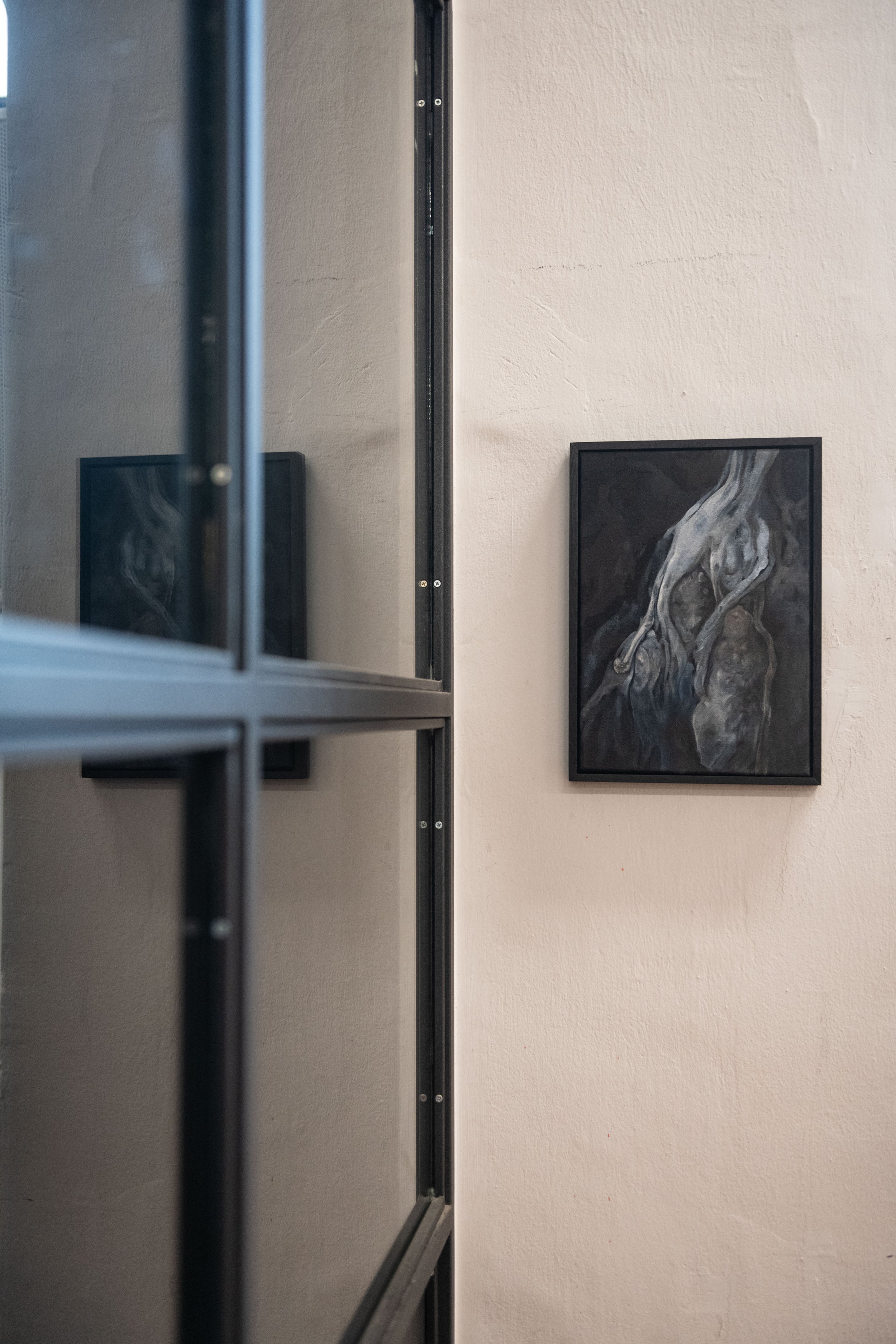 Janneke Leenders 
“Testimony 1”
Acrylic on canvas 
23 x 31 cm
2024