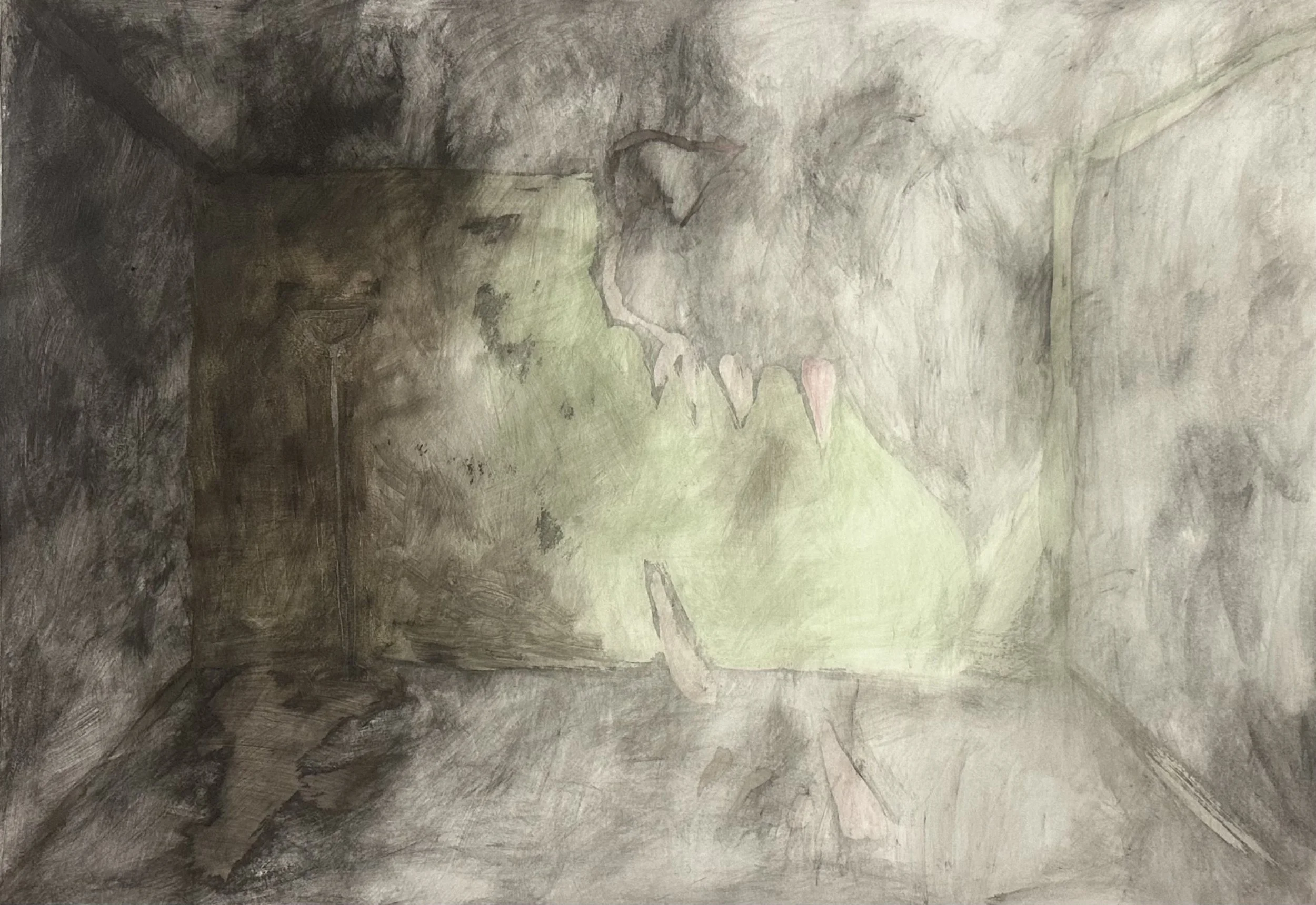 NELLA
Pigments and varnish on paper
100 x 80 cm
2026