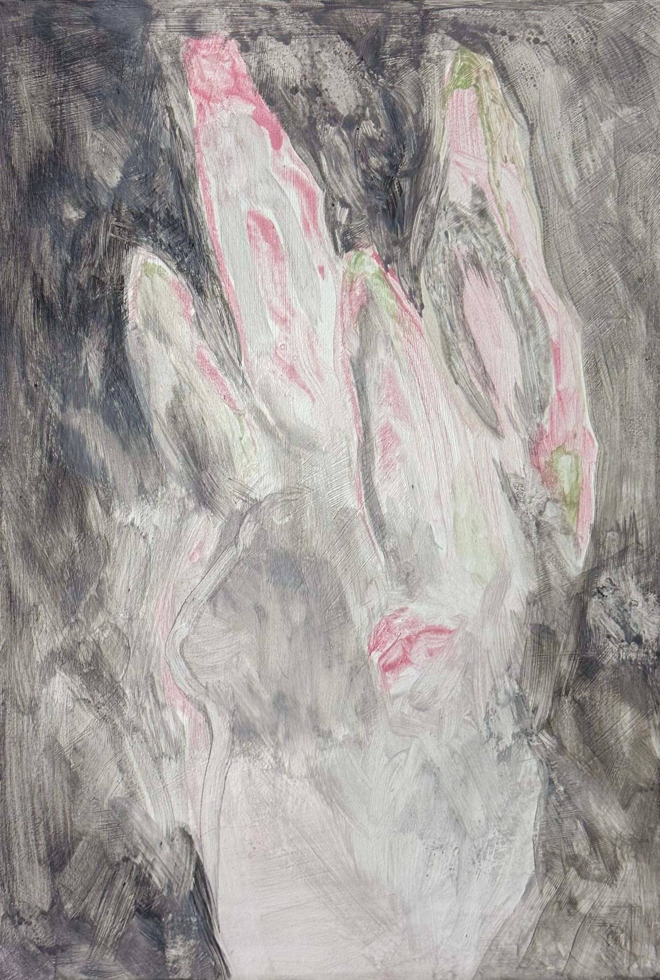 HOEF JE NIET MEER?
Diptych, pigments and varnish on raw cotton
2 × (30 × 22 × 5 cm)
2026