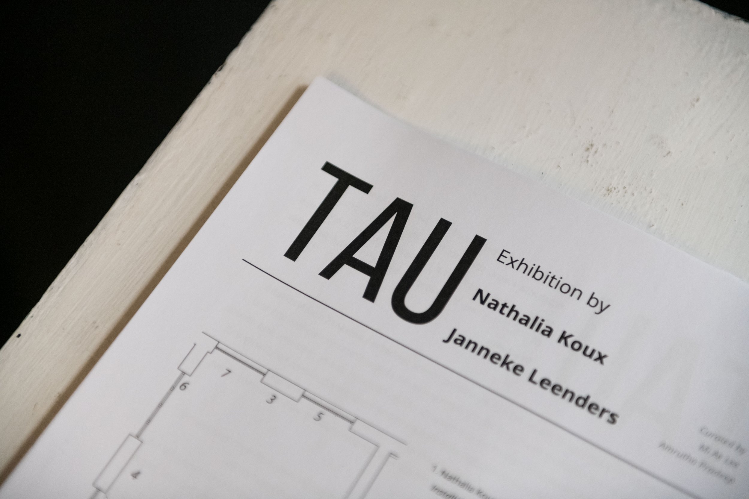 TAU exhibition map