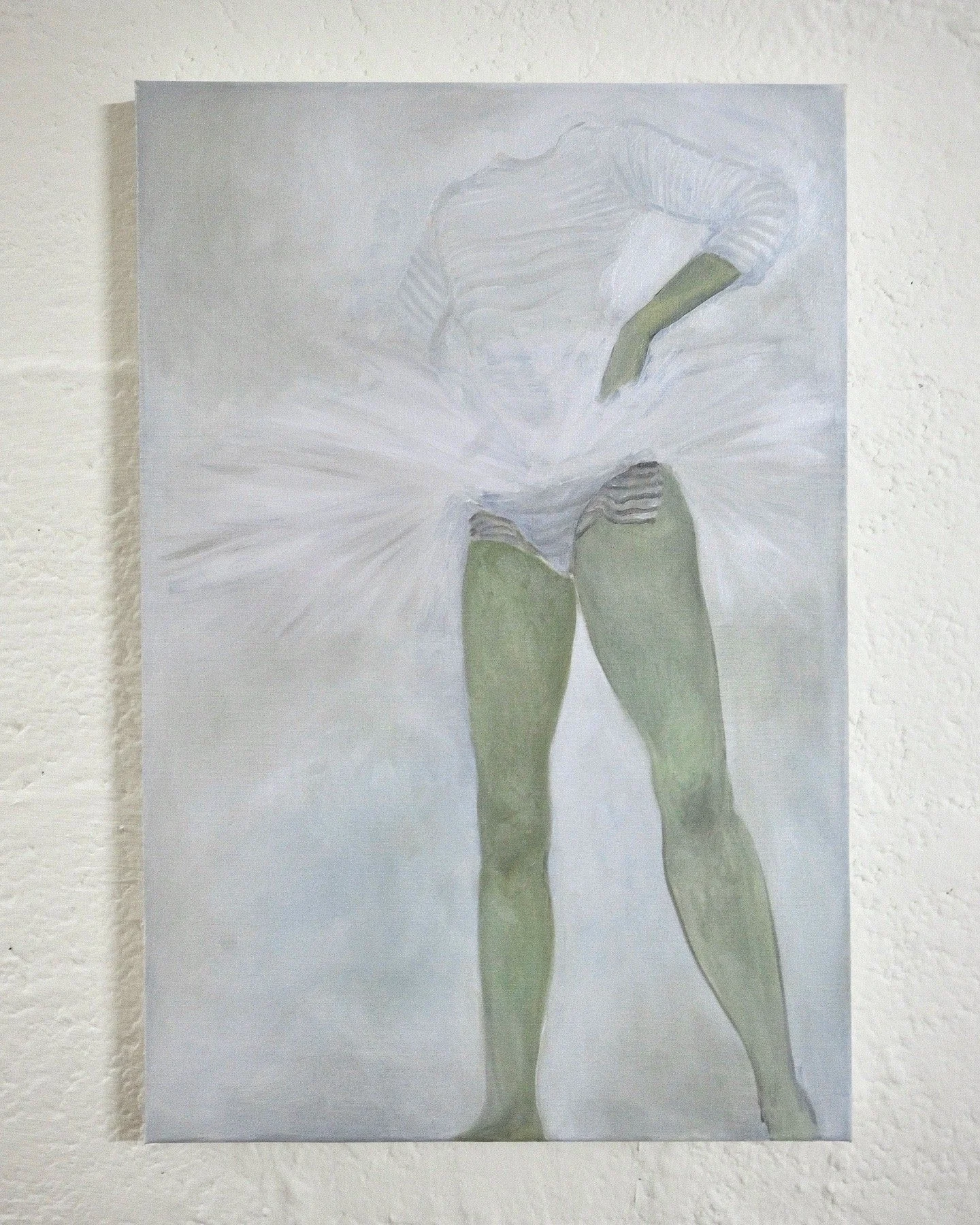 "Onderbroekenprinses"
Oil on canvas
30 x 45 cm
2025