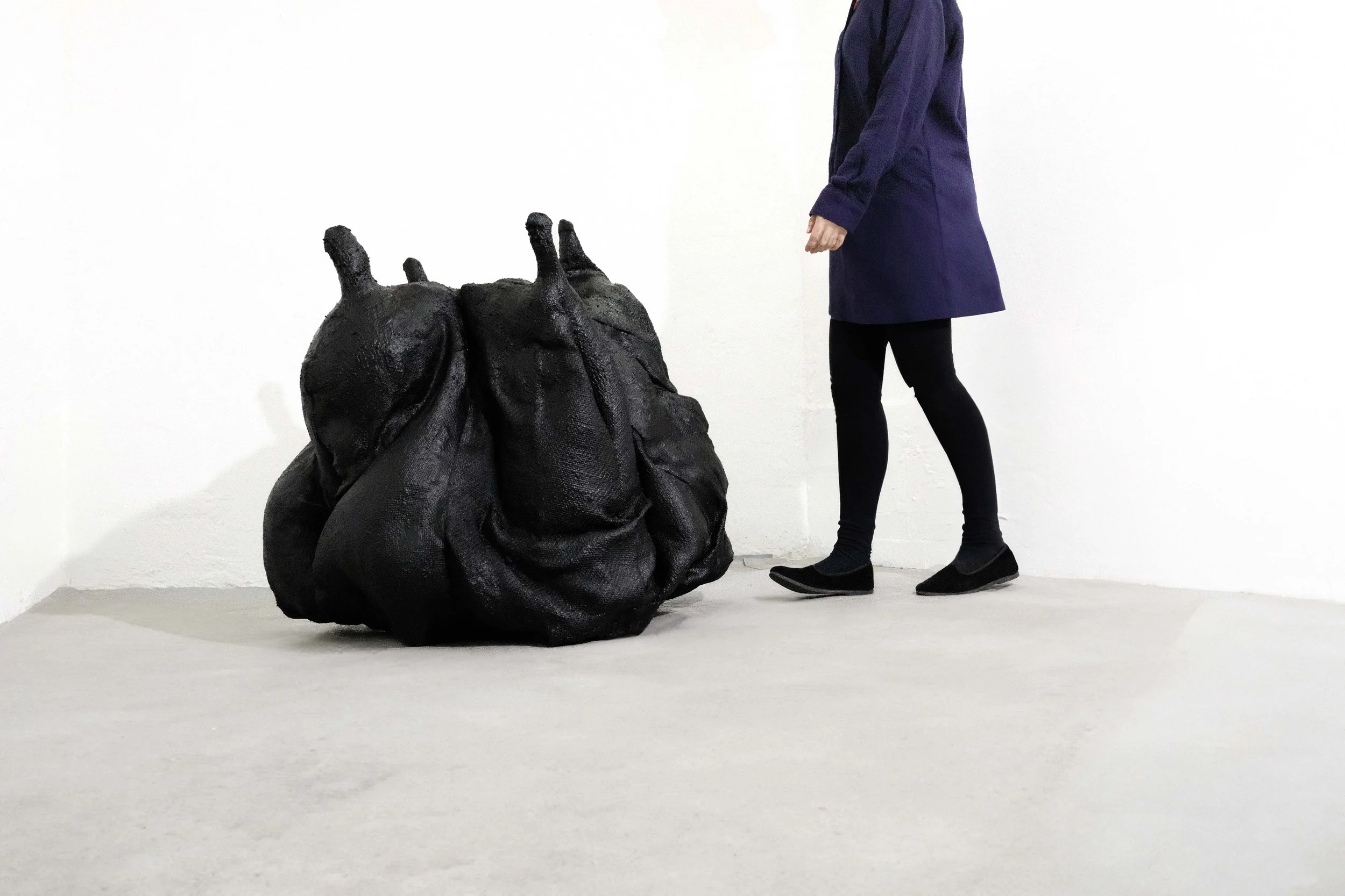 size MOE Jute fabric and mixed media 50 x 52 x 105 cm 2026