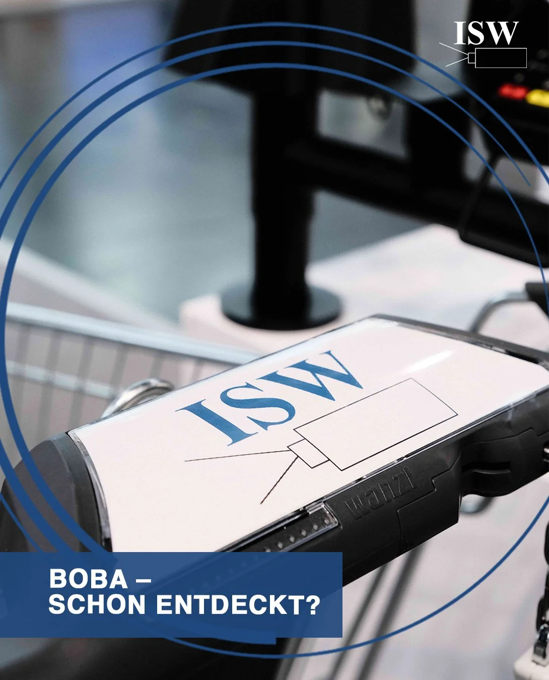 Logo ISW Einkaufswagen Computer System