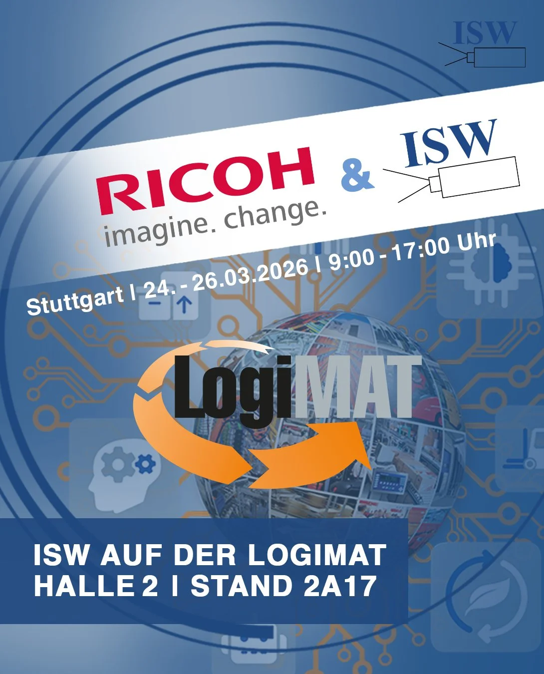 Messe LogiMat Ricoh ISW