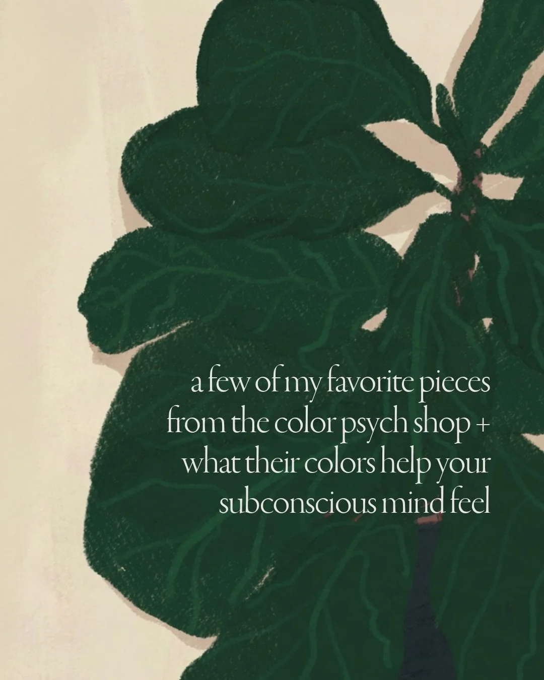 putting the colors in front of your face over and over (like a print on your wall or wallpaper on your phone) reminds your subconscious what YOU WANT to be feeling, and supports you feeling that way. 

picking a fave is kinda like picking a favorite 
