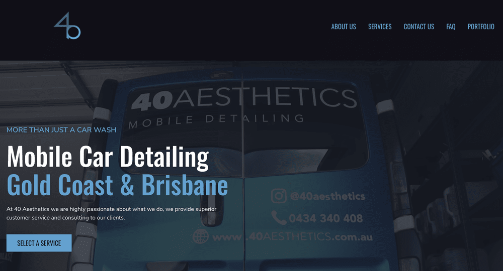 40 Aesthetics mobile car detailing