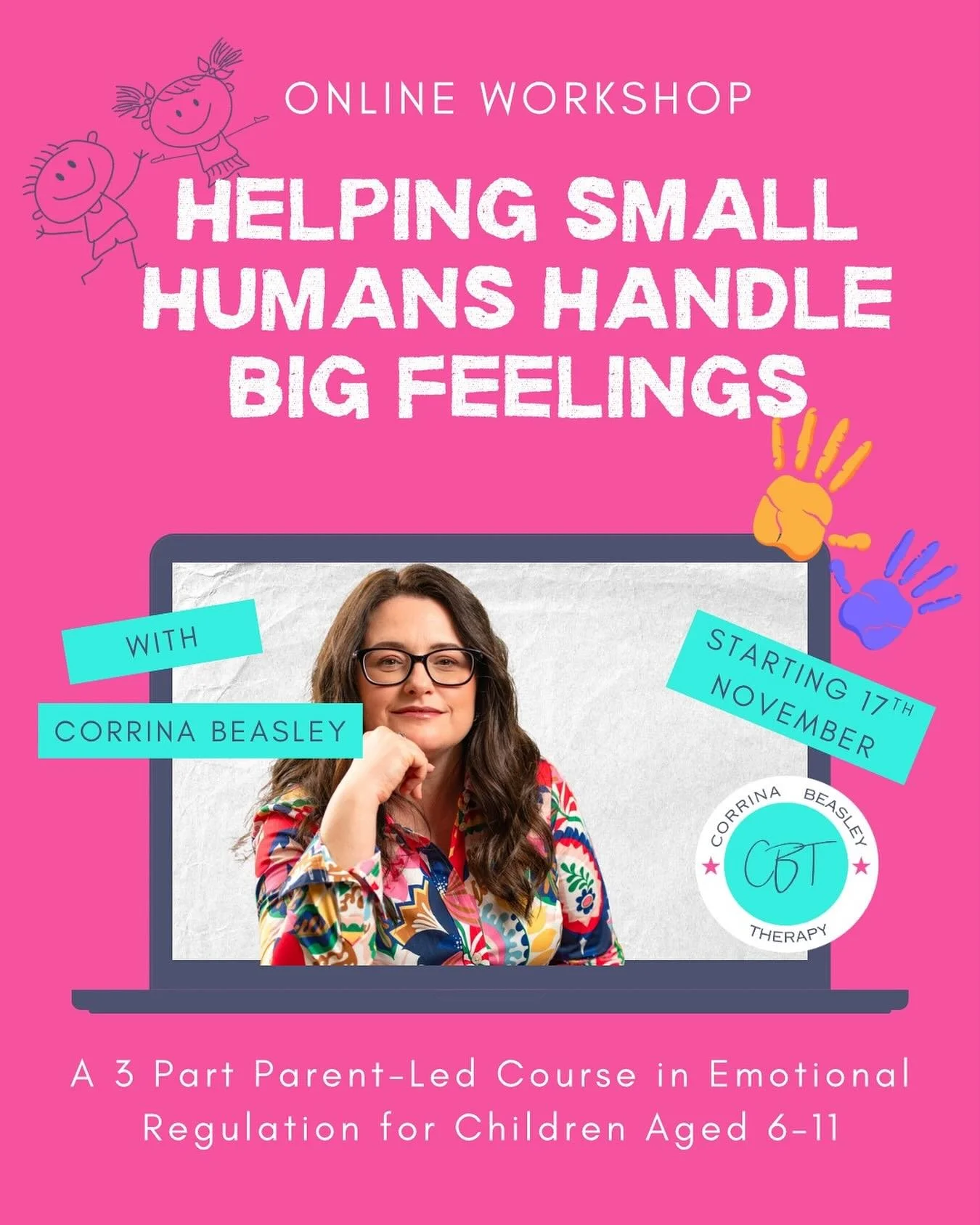 The doors to my brand new workshop are officially open!!! 

When my girls were little, there were days when the smallest thing would tip everything over.

A dropped crisp.
A jumper that felt wrong.
A bedtime that somehow took three hours.

I used to 