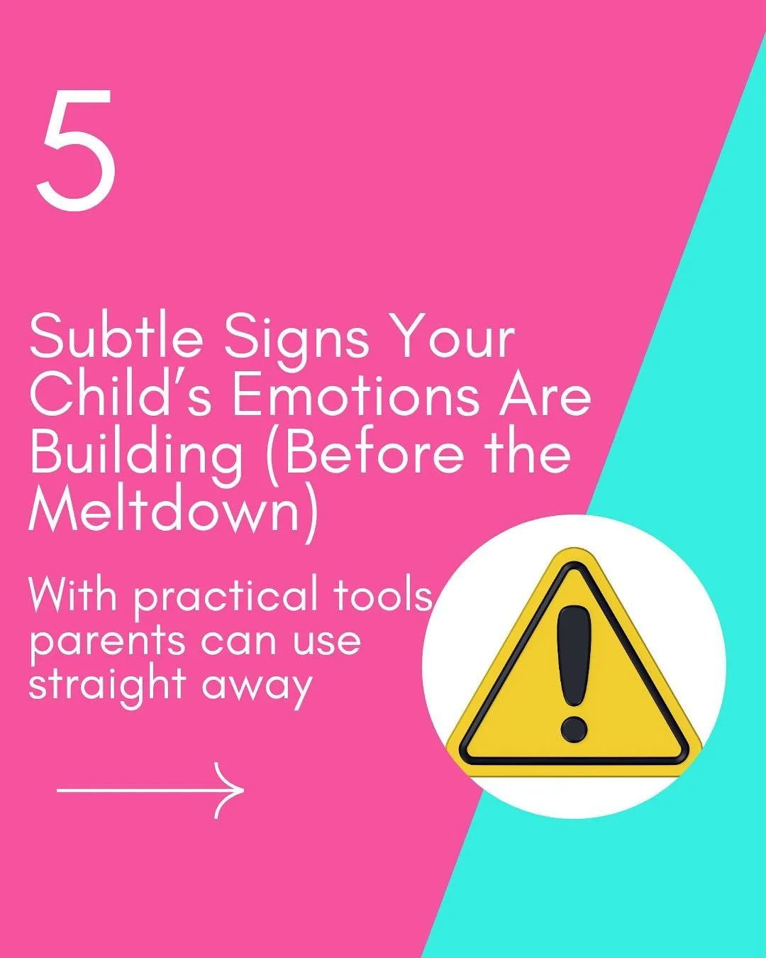 Most meltdowns don&rsquo;t come out of nowhere - they build up slowly, one small stress at a time.
When you can spot the signs early, you can calm things before they explode.

These five cues are your early warning system.

And if you&rsquo;d love to