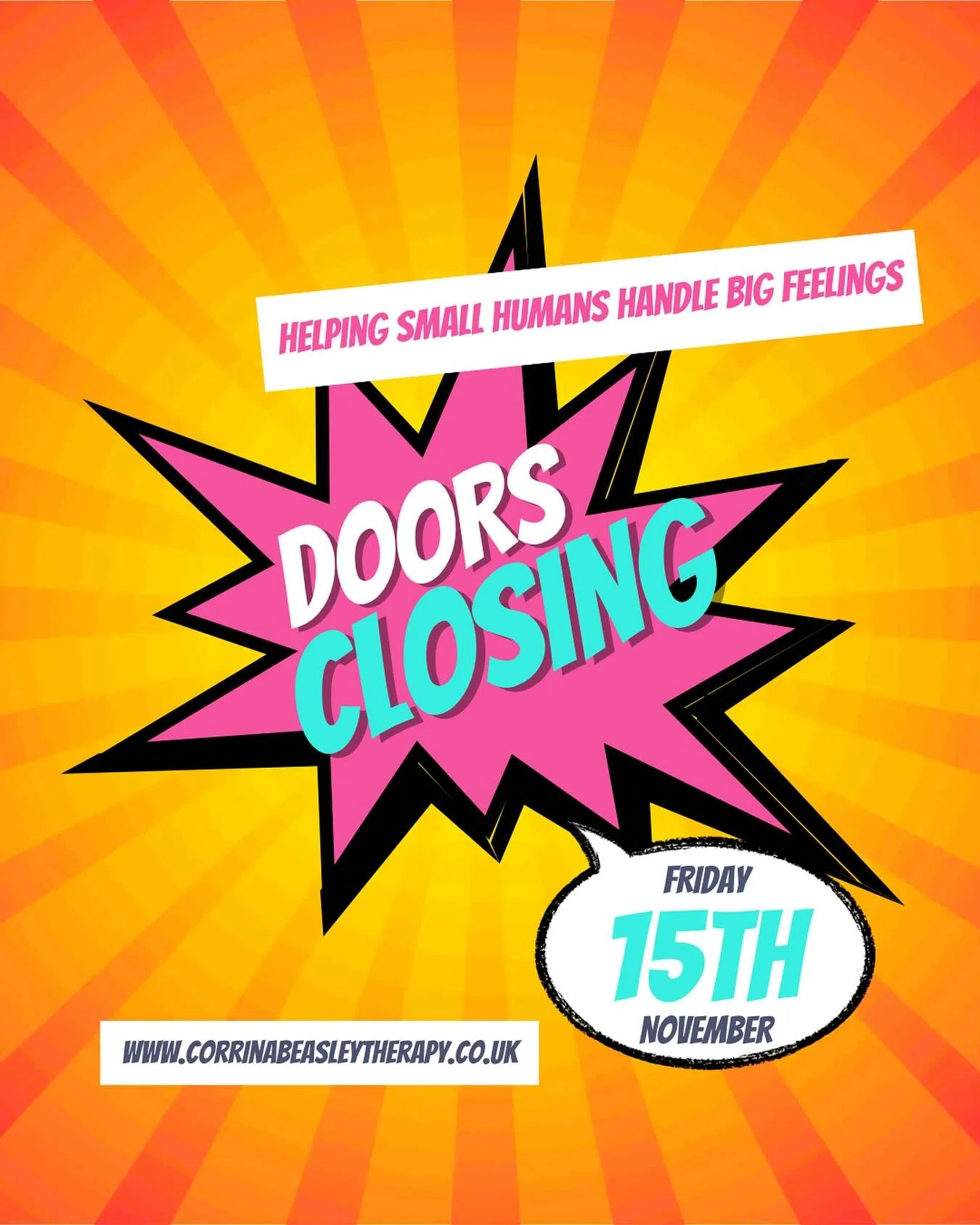 Doors are closing this Friday!

If you&rsquo;ve been meaning to join Helping Small Humans Handle Big Feelings - this is your gentle reminder.

A 3-week live, practical course for parents of children aged 6&ndash;11, where you&rsquo;ll learn:

💛 How 