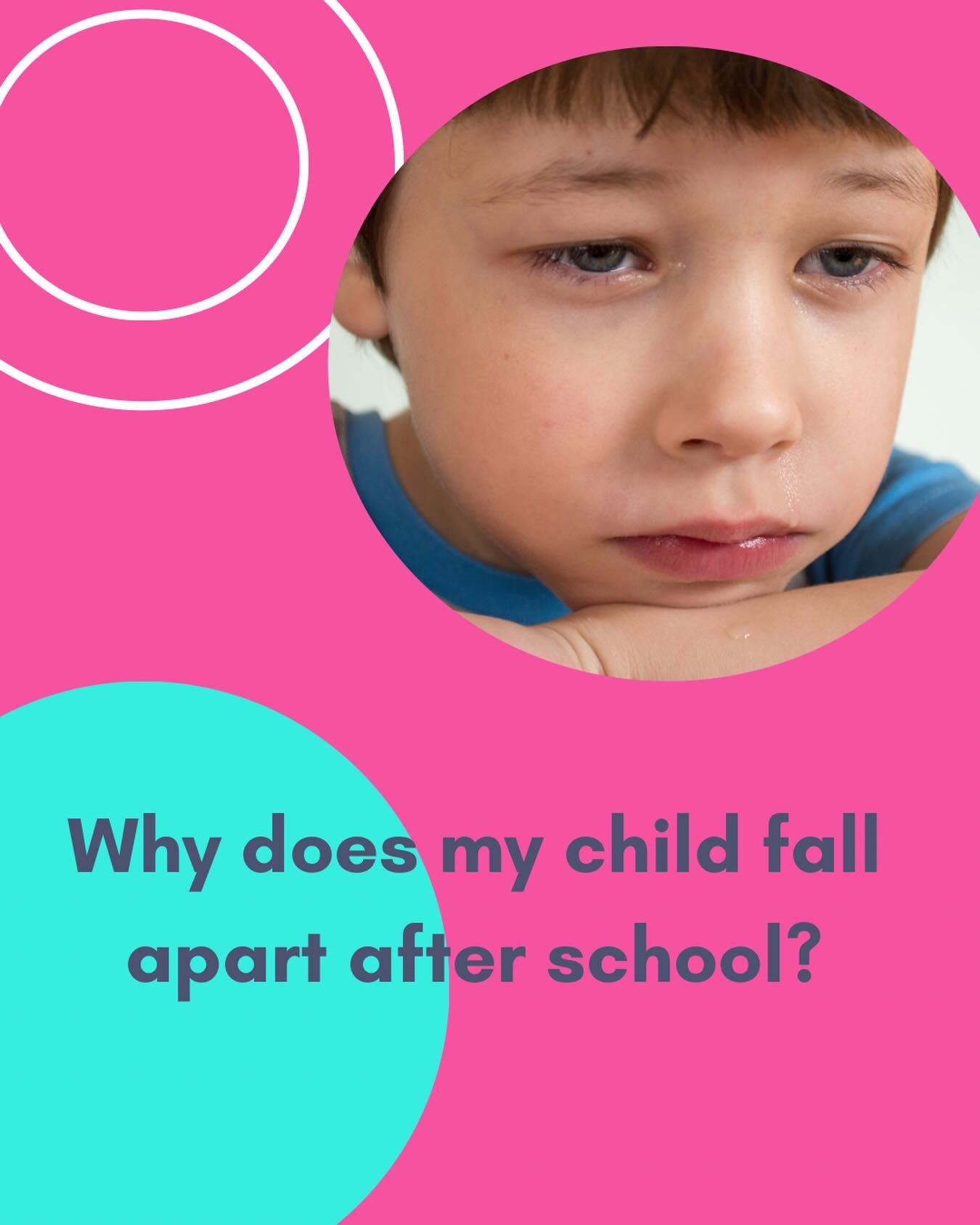 How can they be fine at school&hellip; but not at home?

If your child comes out of school and then everything unravels - tears, shouting, meltdowns over small things - you&rsquo;re not alone.

School takes a huge amount of energy.

Focus.
Social nav