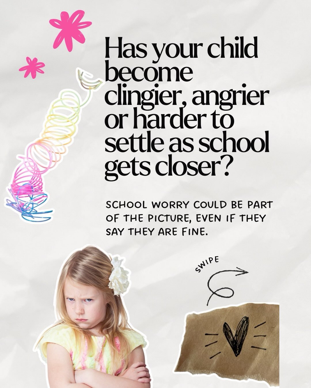 Has the approach of school brought more tears, arguments, avoidance, bedtime battles or twenty repeated questions into your home?

When we are exhausted and already juggling a long list ourselves, it is very easy to focus only on stopping the behavio
