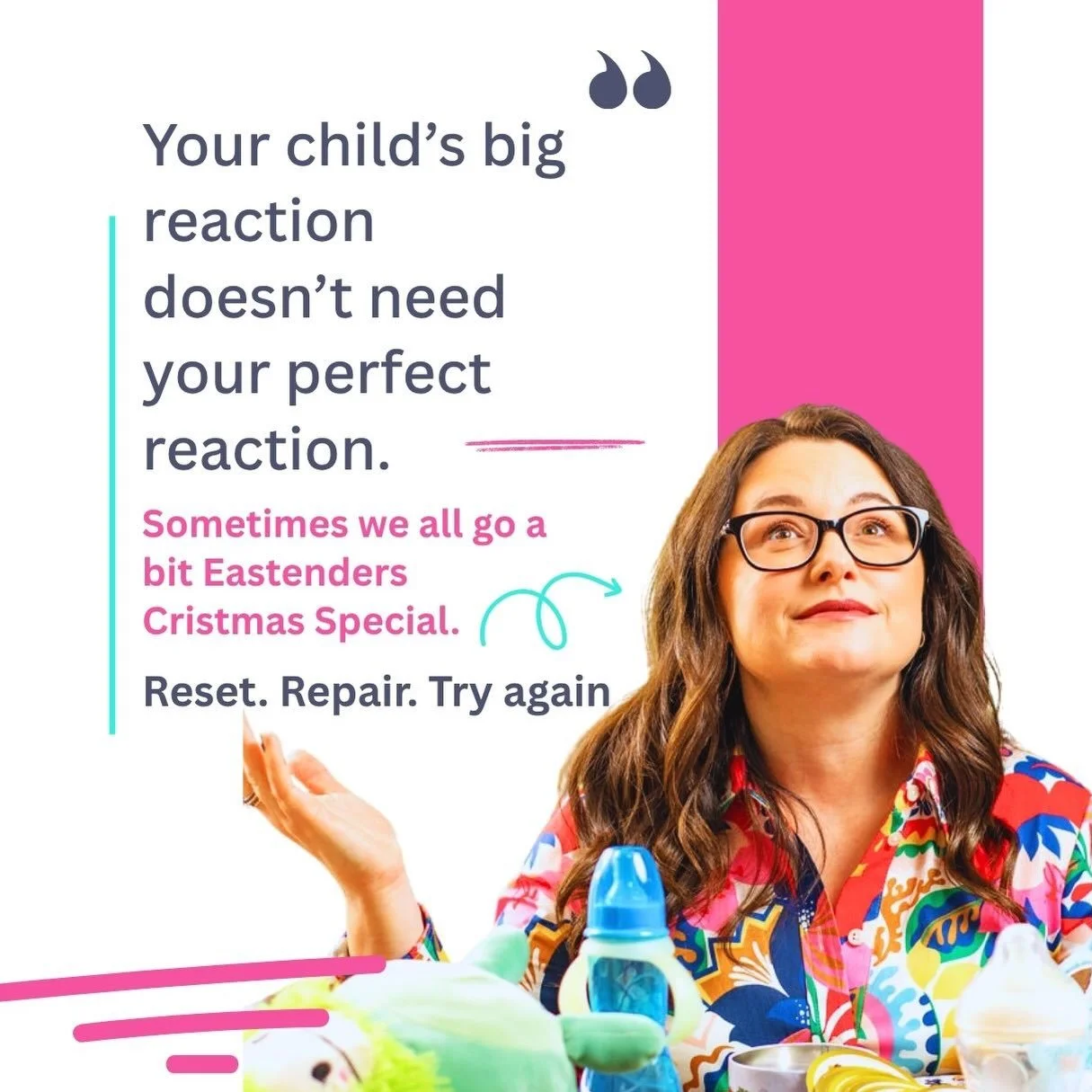 There will be times when your child is having a huge reaction and you respond exactly as you&rsquo;d hoped.

Calm voice. Fewer words. Shoulders relaxed. Absolutely nailing it.

And then there will be the other times.

The ones where their big feeling