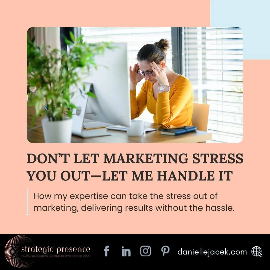 Marketing can feel overwhelming&mdash;constantly changing trends, figuring out what works, managing social media, ads, and content. It&rsquo;s a lot, especially when your real focus should be on running your business. That&rsquo;s where I come in. Wi