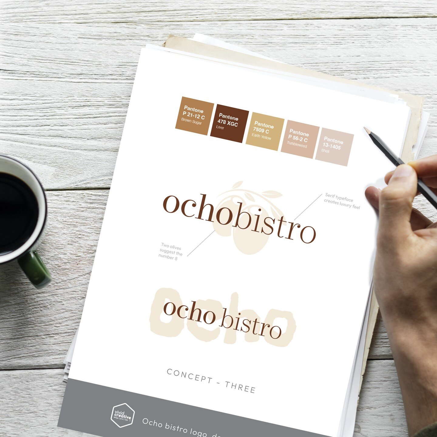 Recent branding project in progress for ocho bistro. We've crafted a fresh new look that captures the vibrant essence of Spanish cuisine and culture.
.
The colour palette, a blend of warm earthy tones and passionate reds, reflects the passion and war