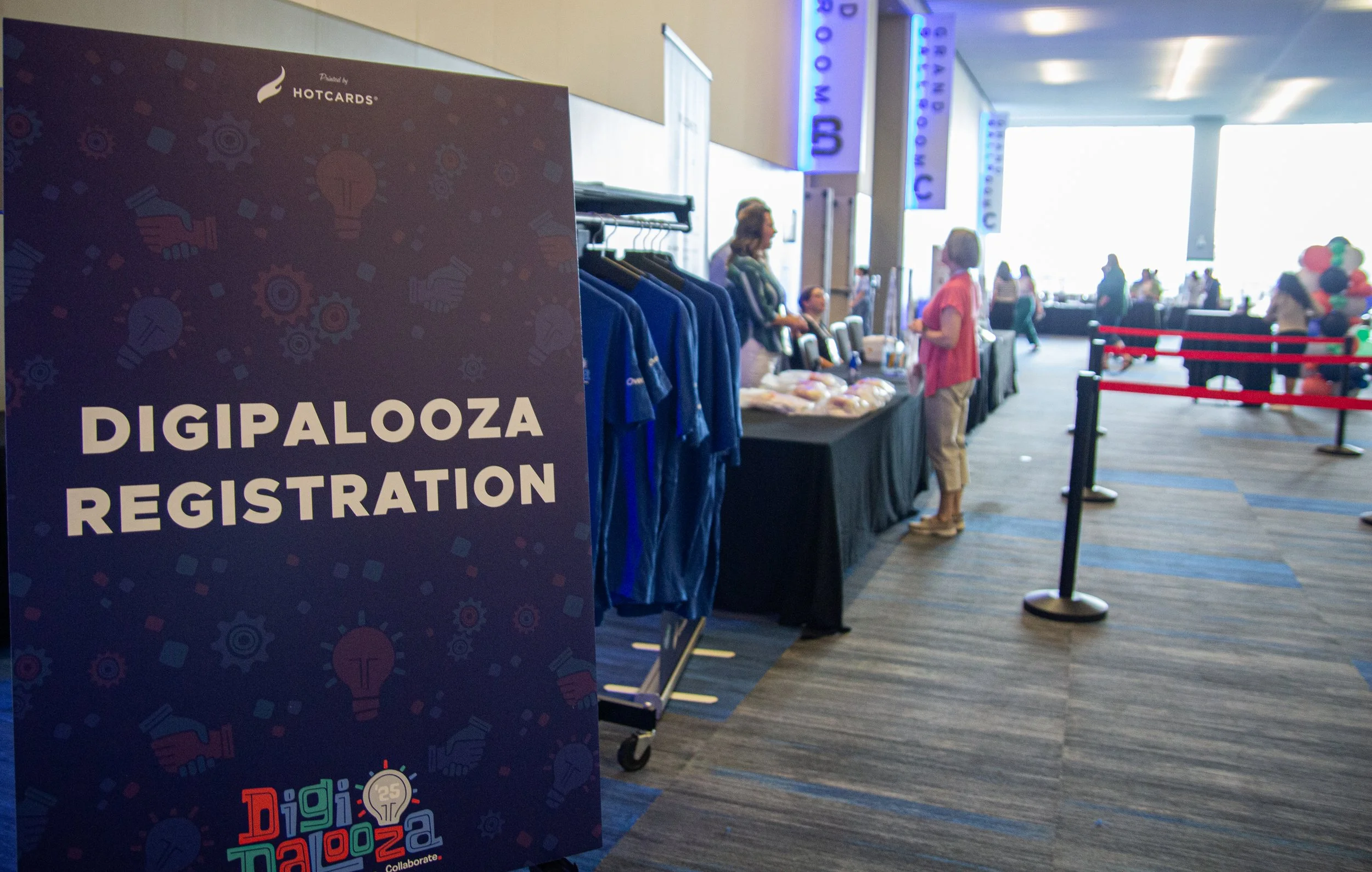 Registration table sign 