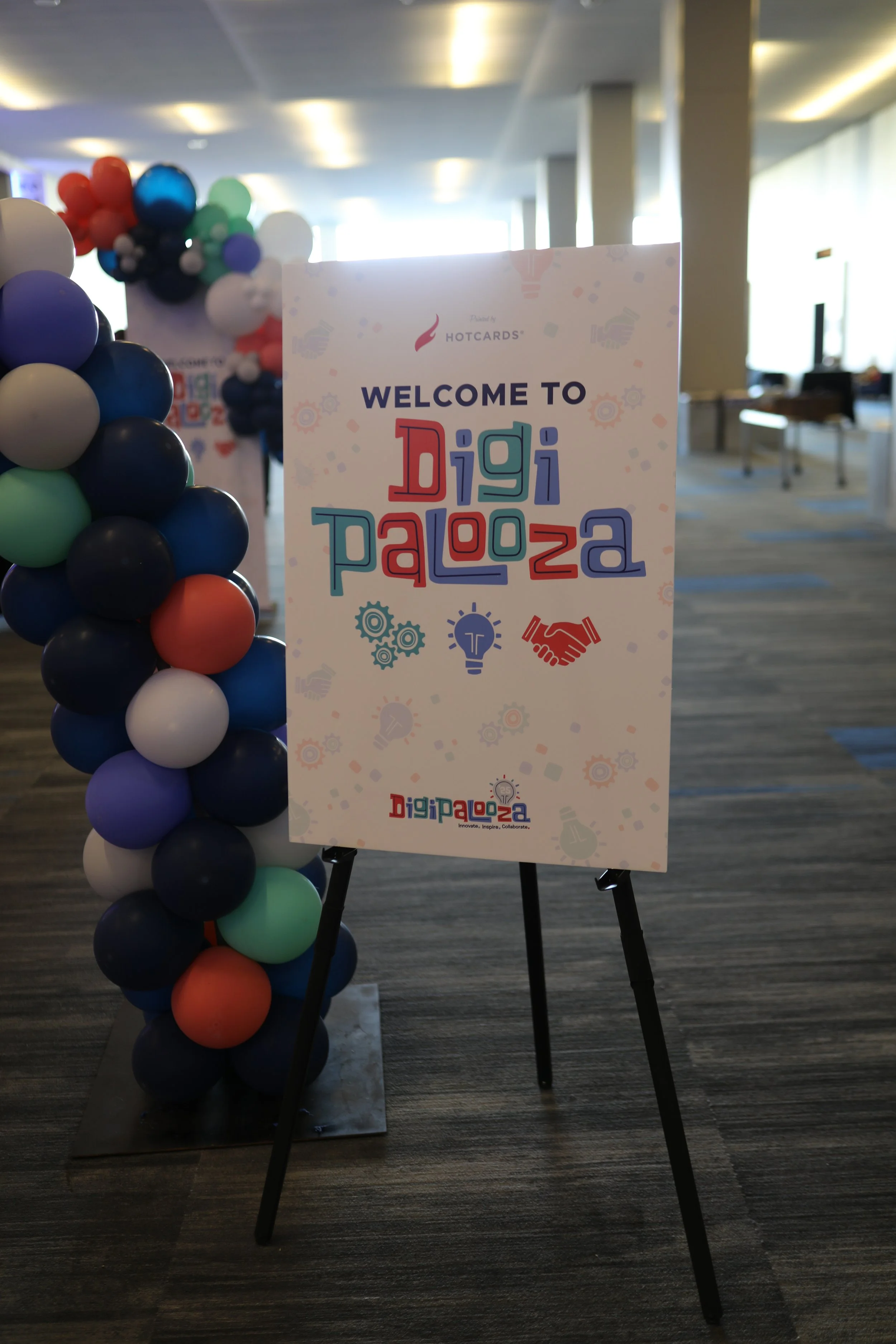 Welcome sign at Huntington Convention Center