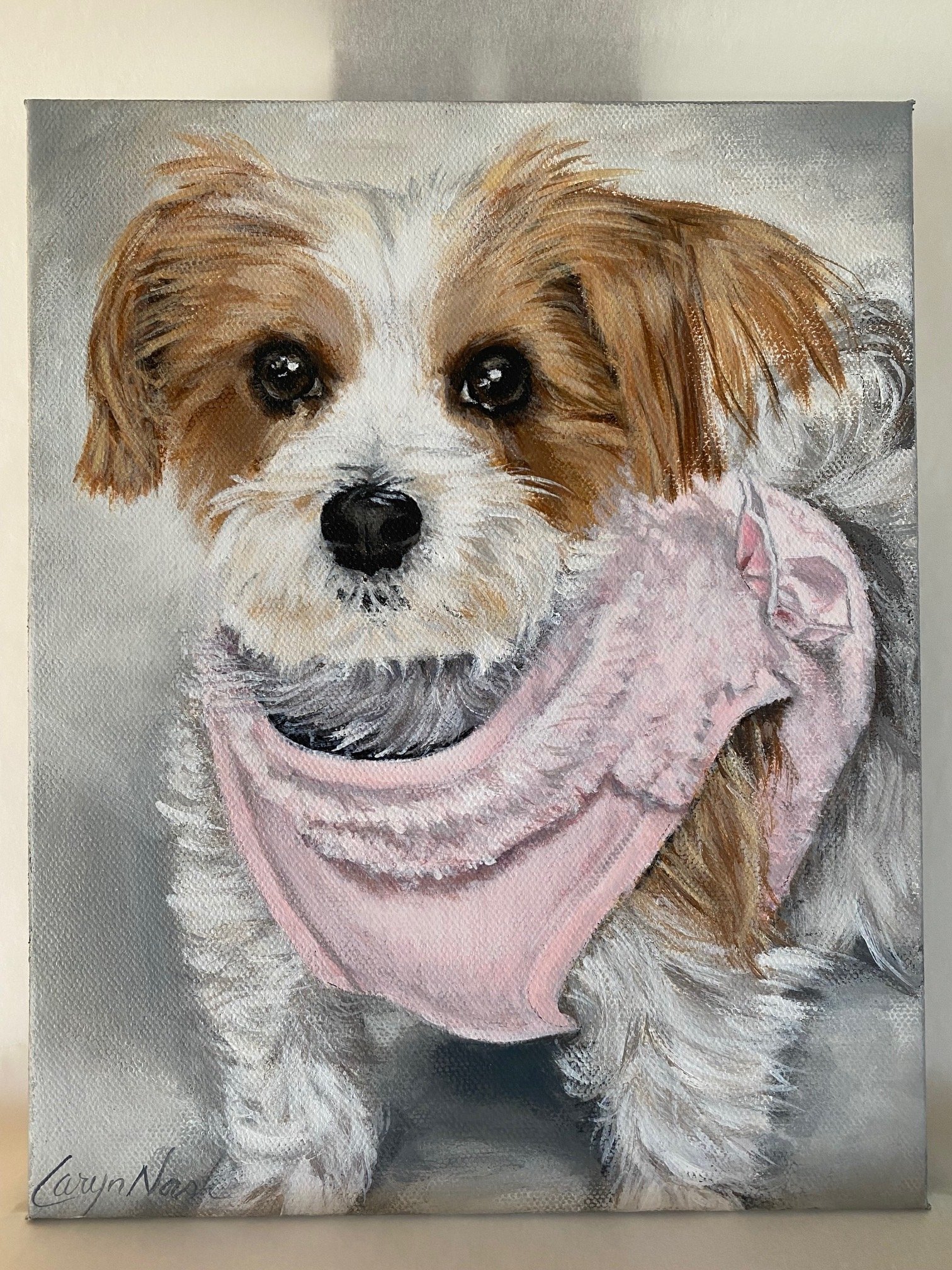 “Daisy’ 8x10 Acrylic.