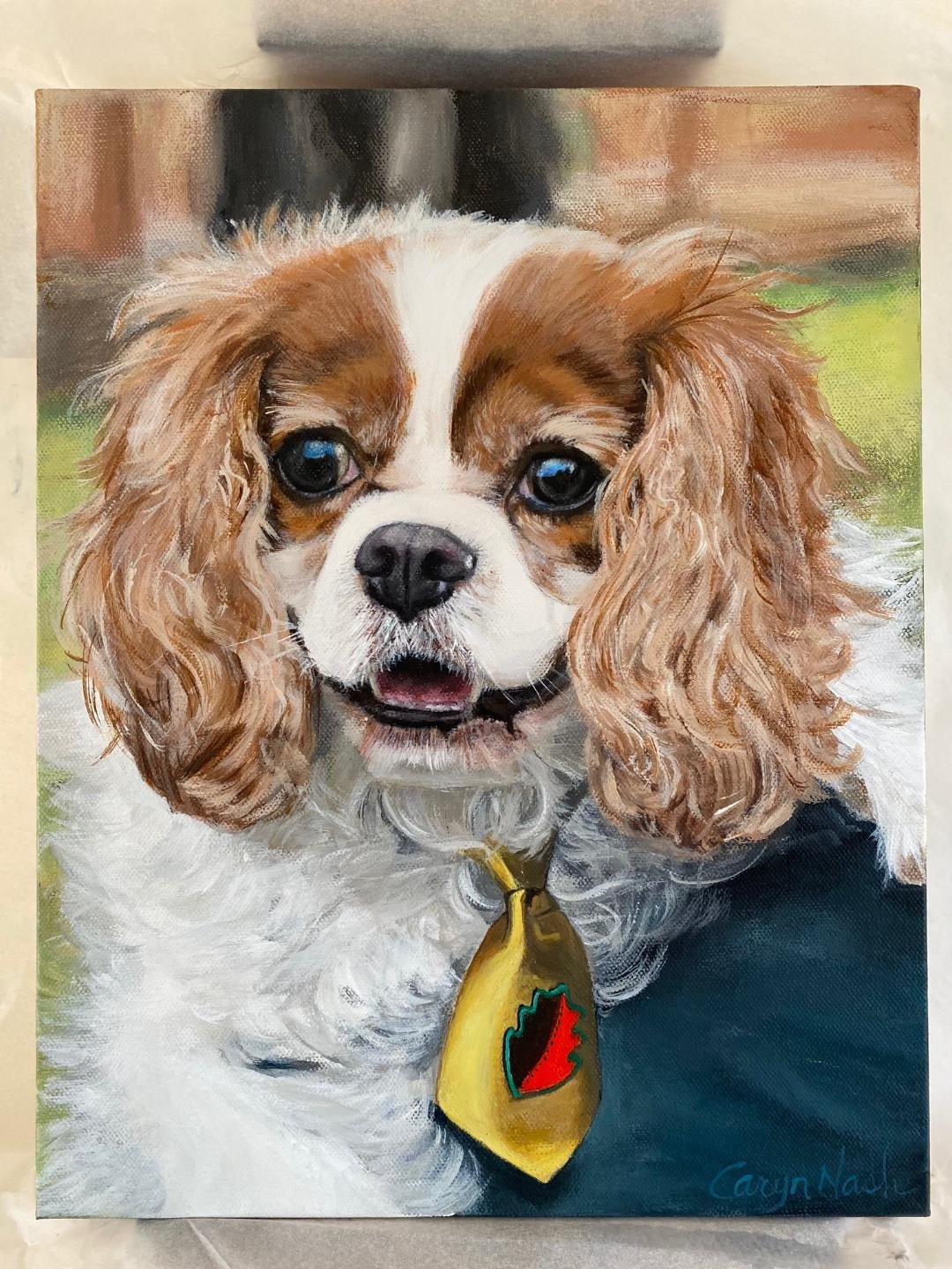 ‘Jasper’. 11x14 Acrylic.