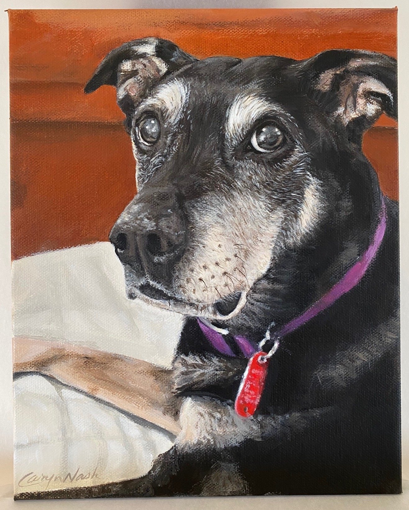 ‘Emma’ 8x10 Acrylic.