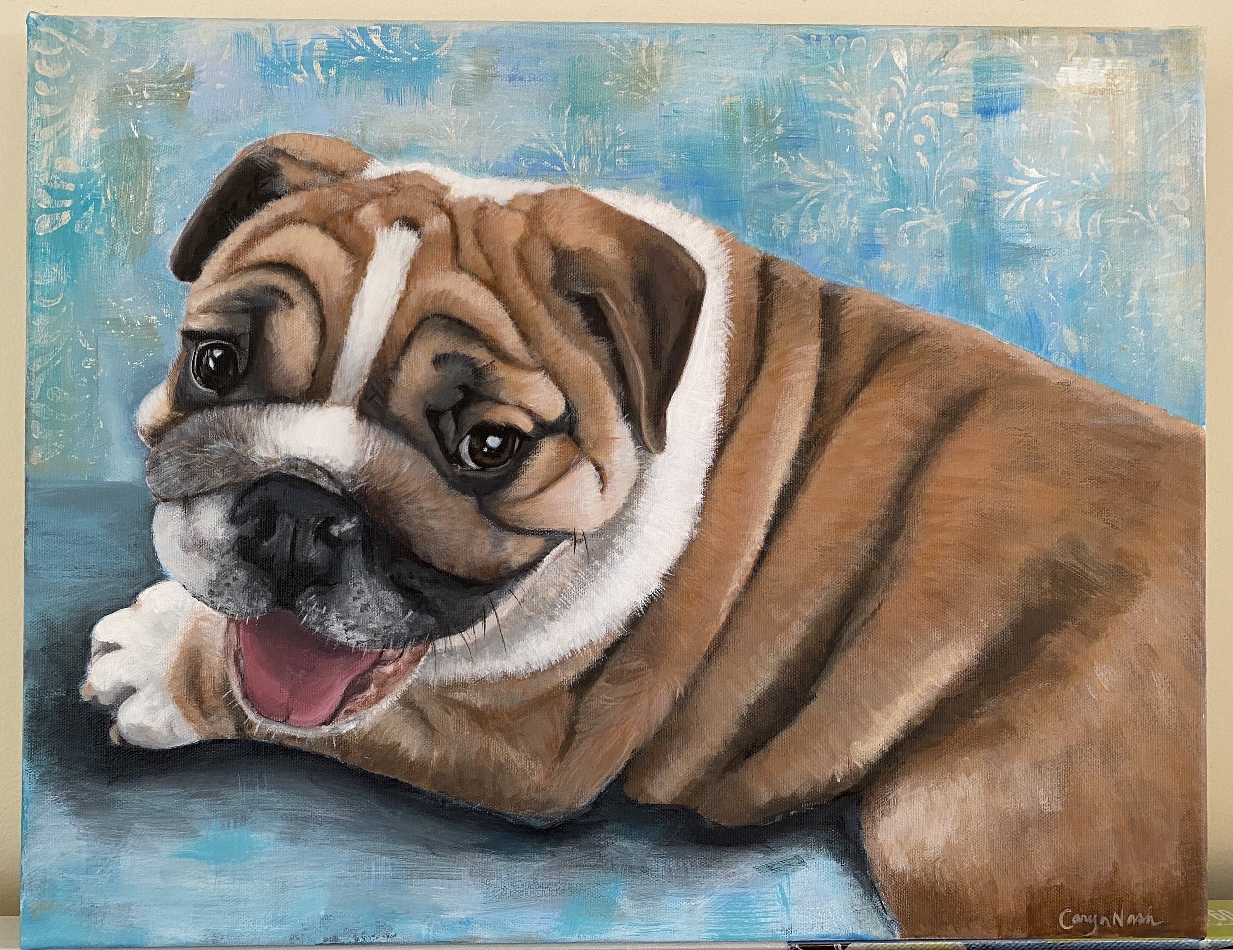 ‘Maggie’ 14x18 Acrylic.