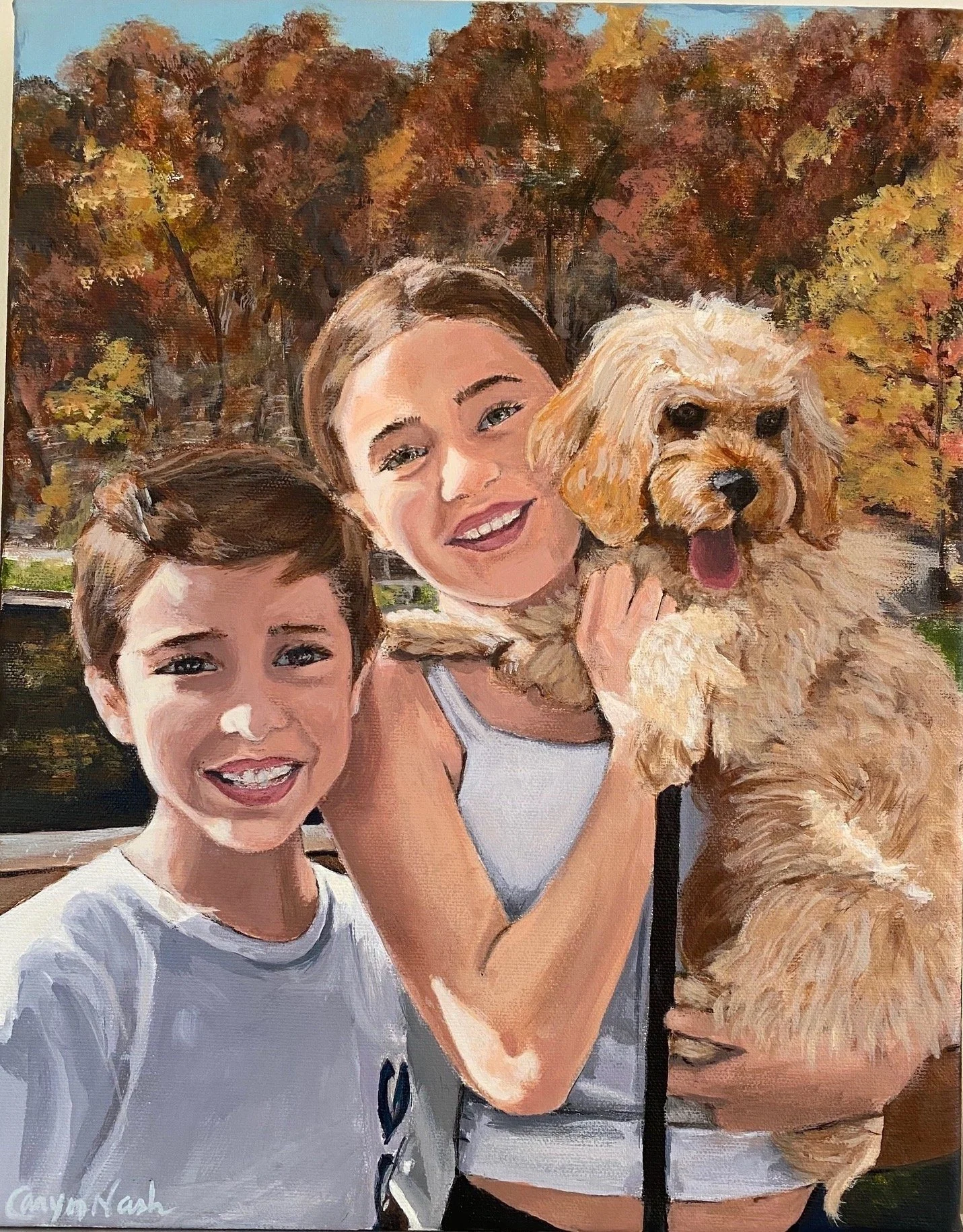 Kids 11x14 Acrylic.