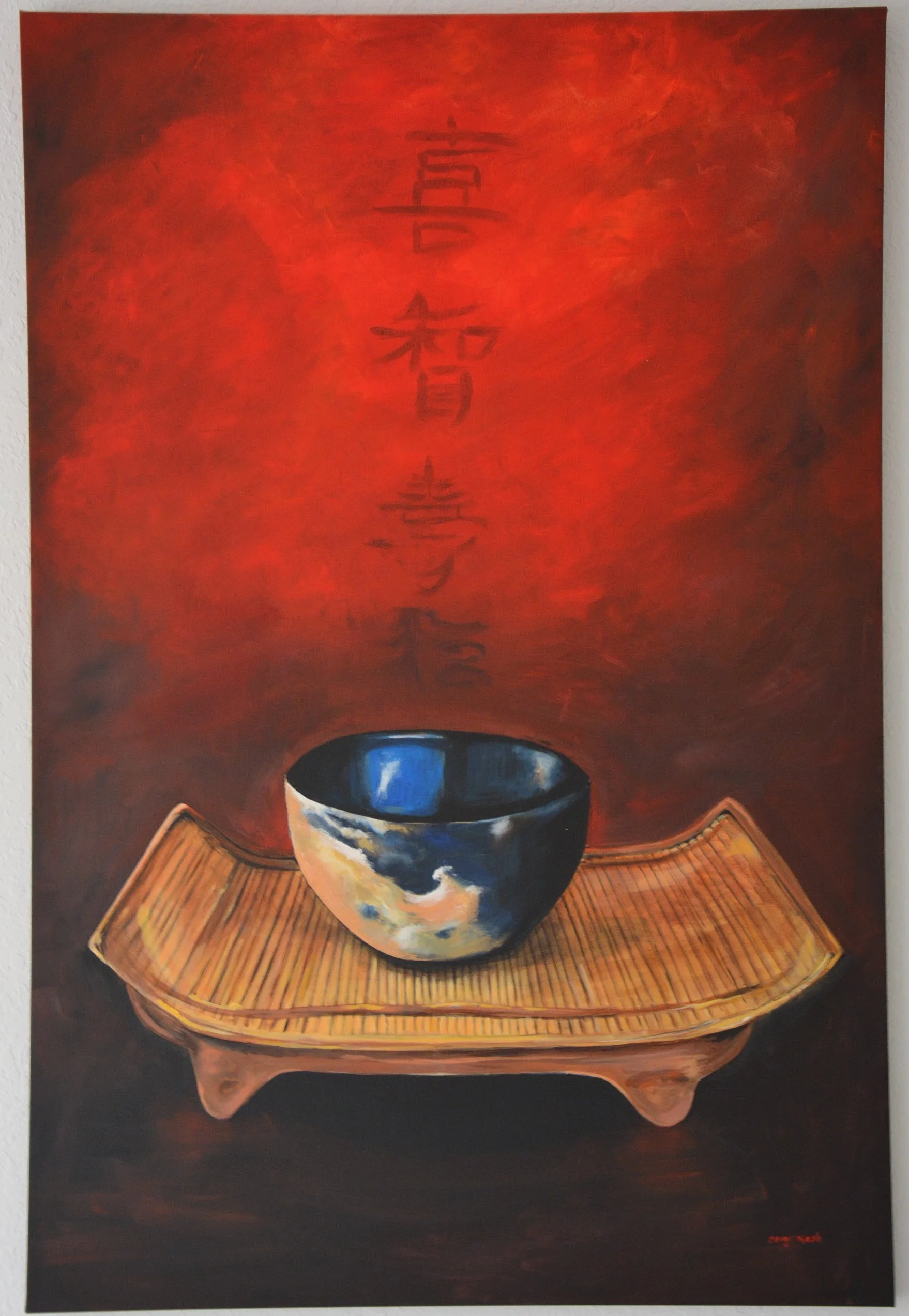 ‘Red Bowl’ 42x66 Acrylic.