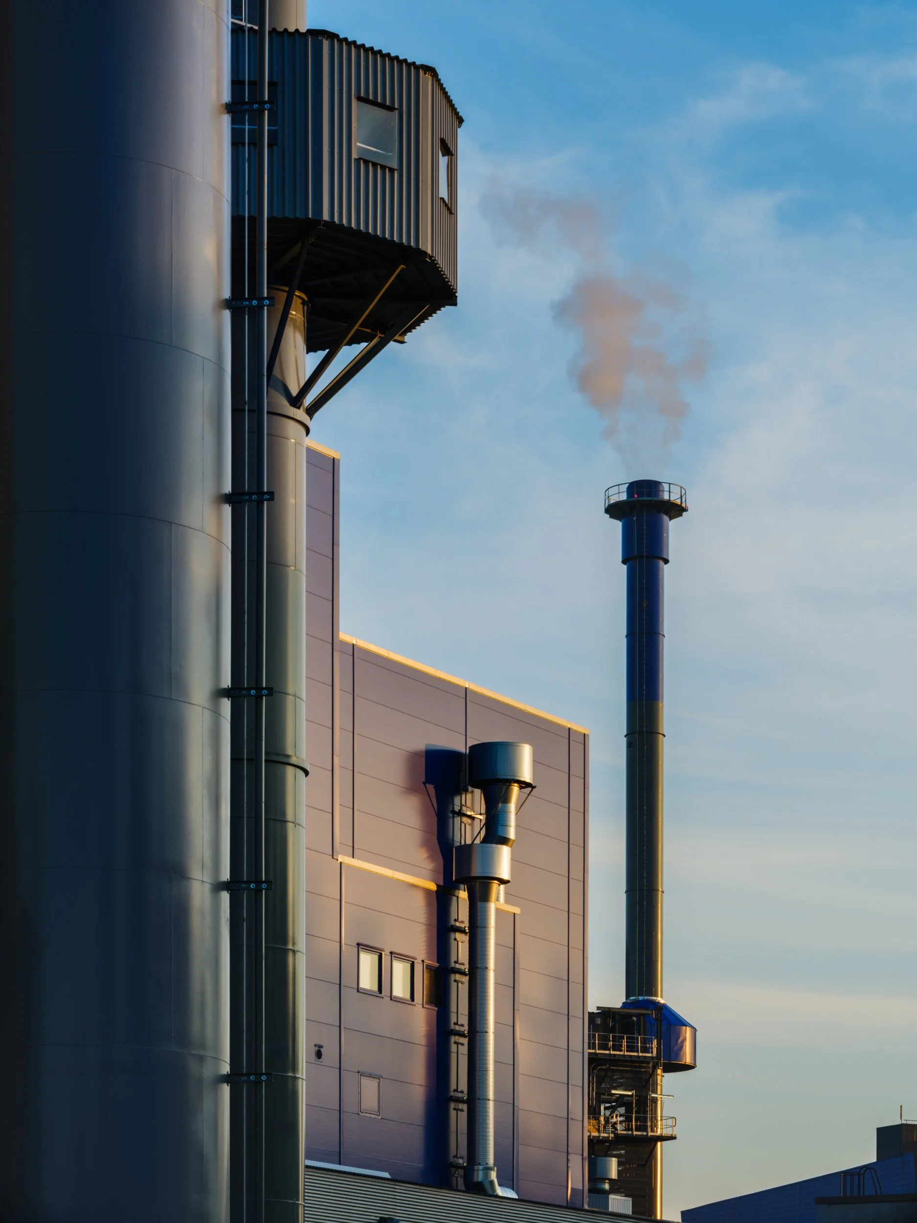 Ulkokuva Vantaan Energian korkealämpötilalaitos