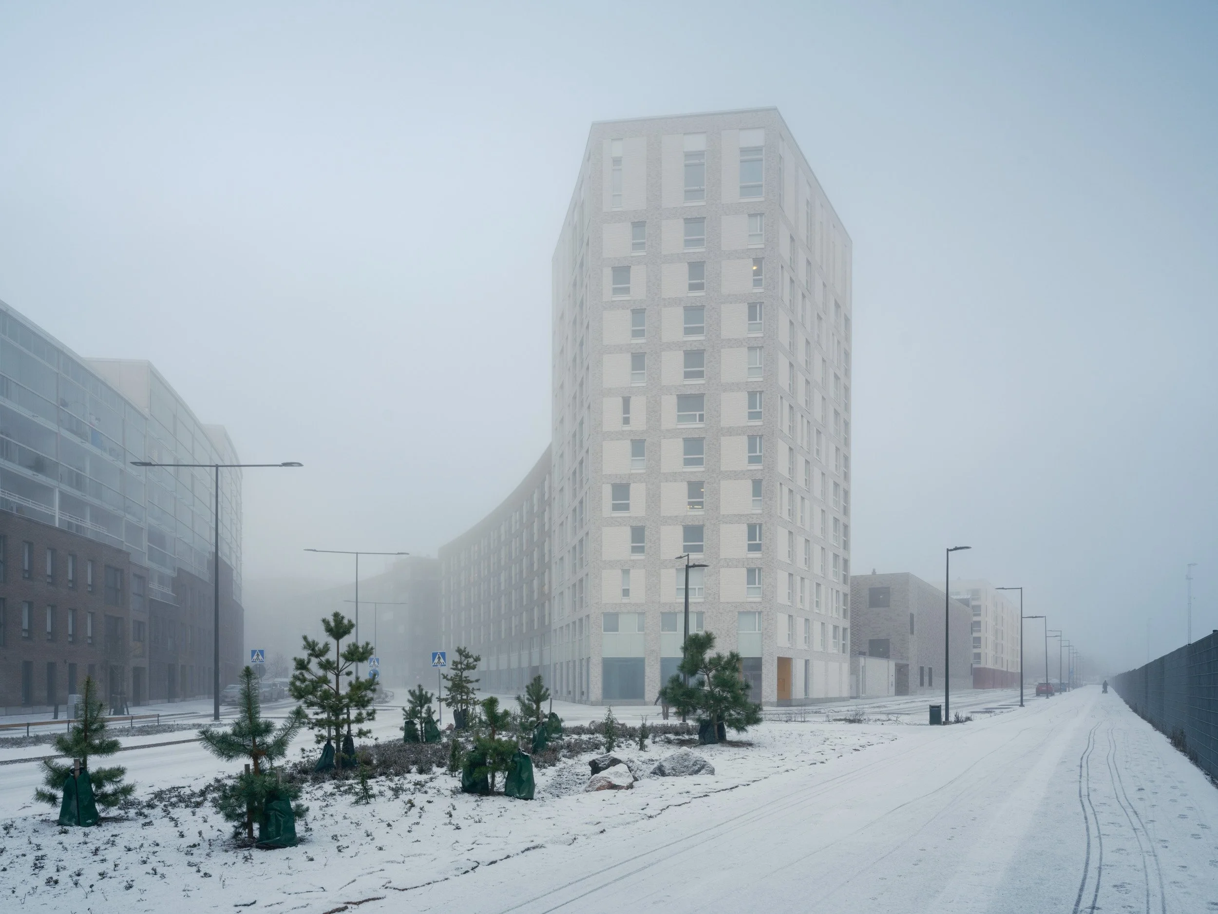 Ulkokuva Postipuiston korttelu Helsinki