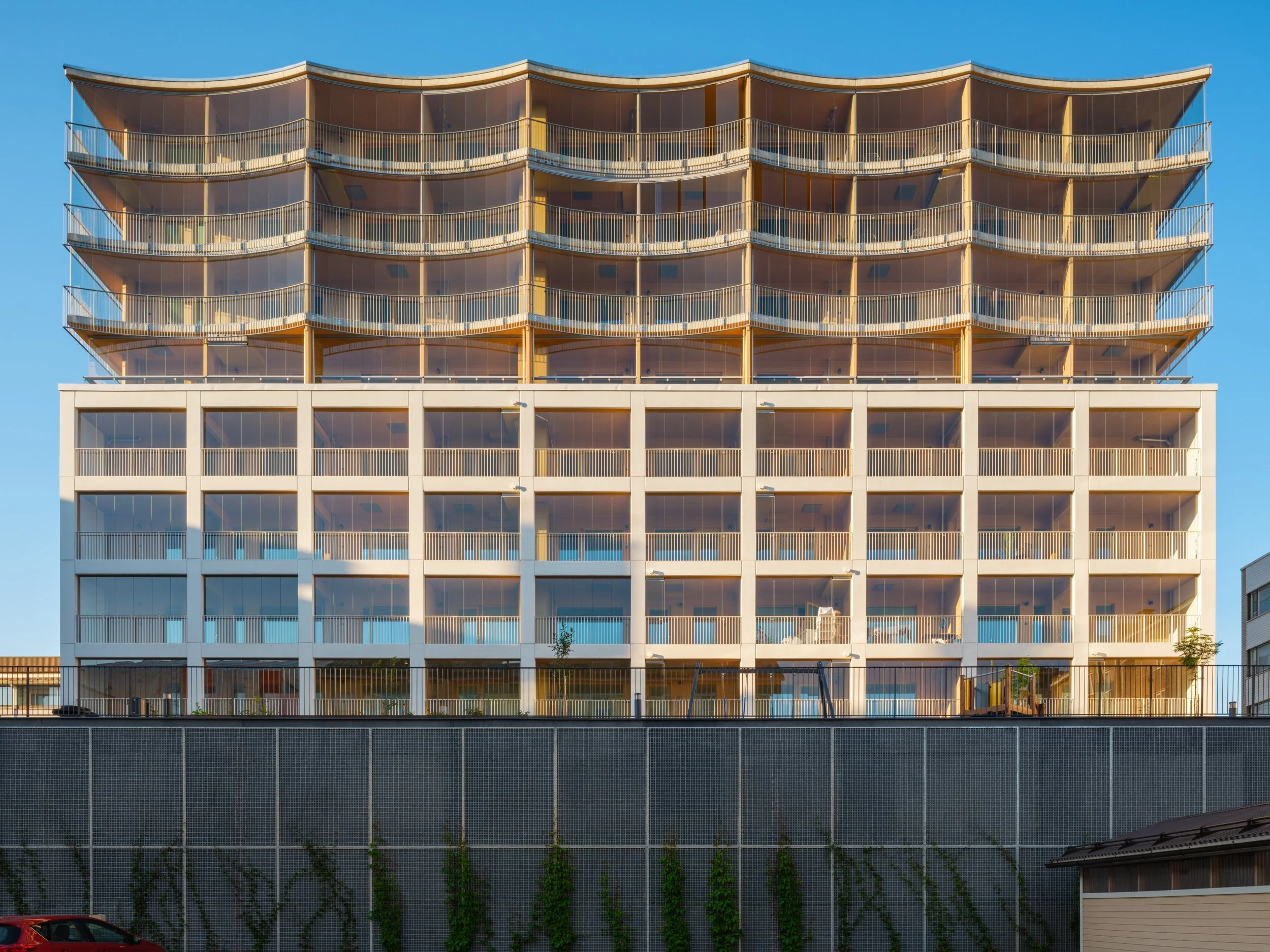 Ulkokuva As Oy Jyväskylän Aallonharja