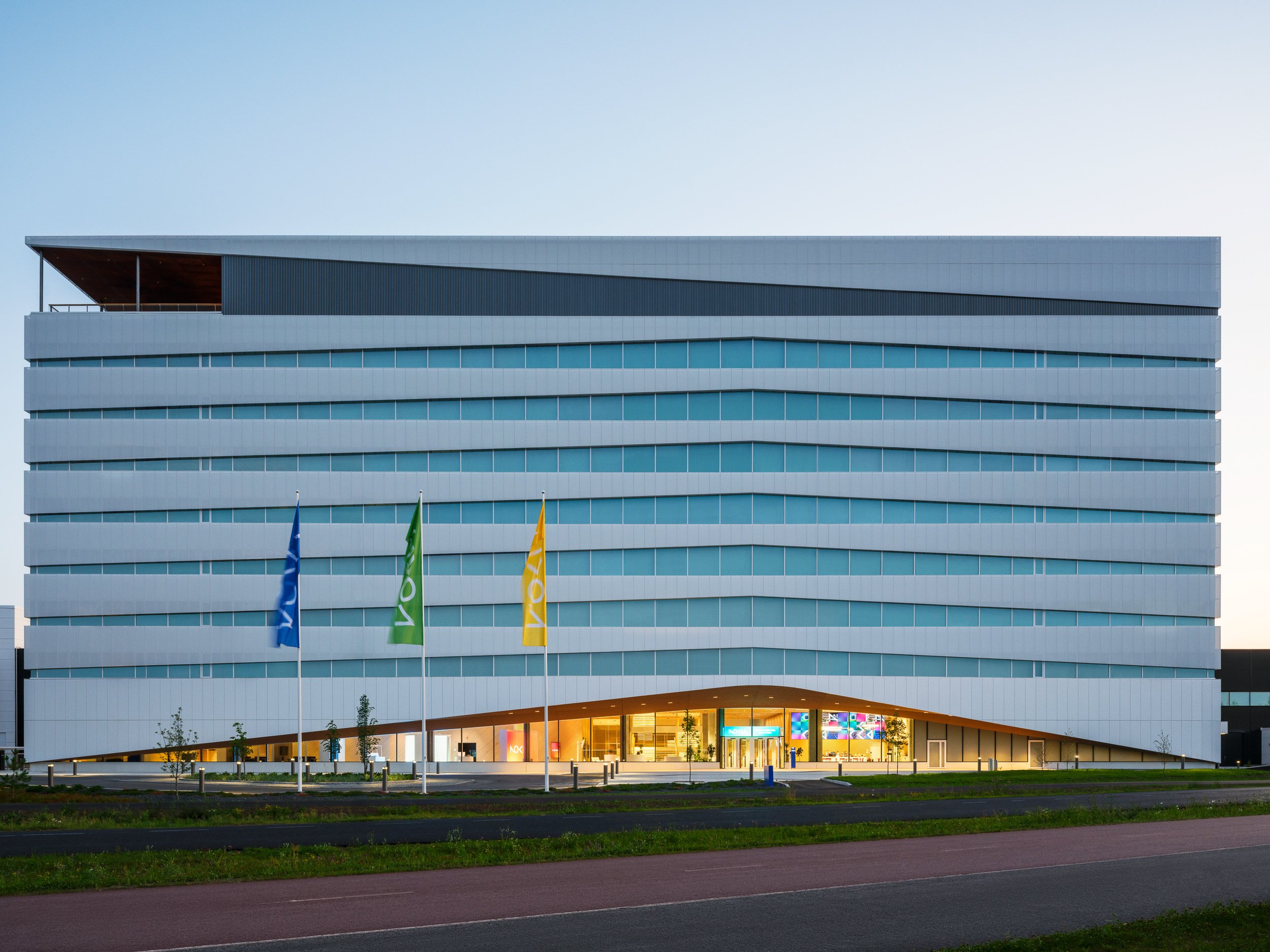 Ulkokuva Nokian kampus, Oulu