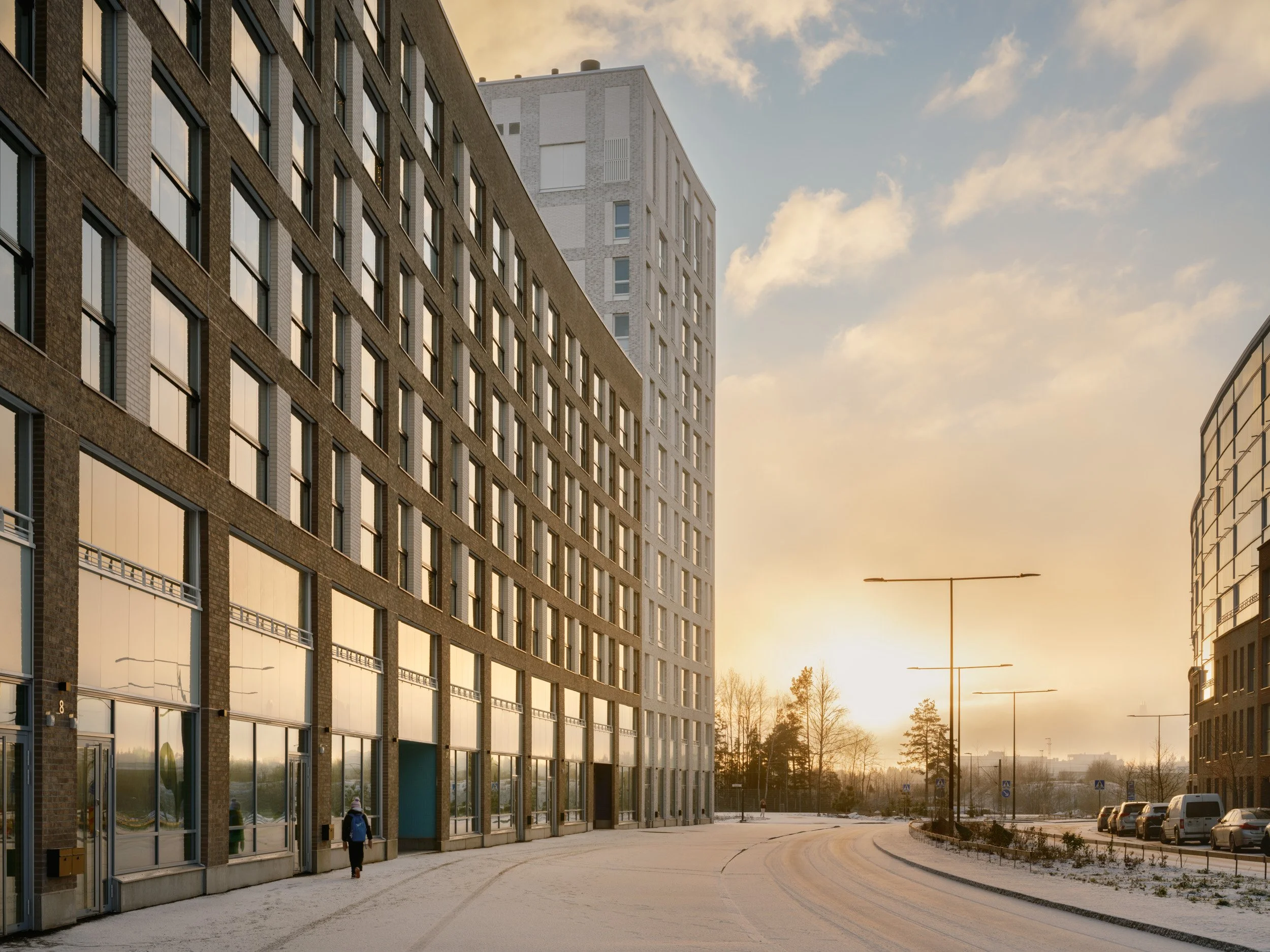 Ulkokuva Postipuiston korttelu Helsinki