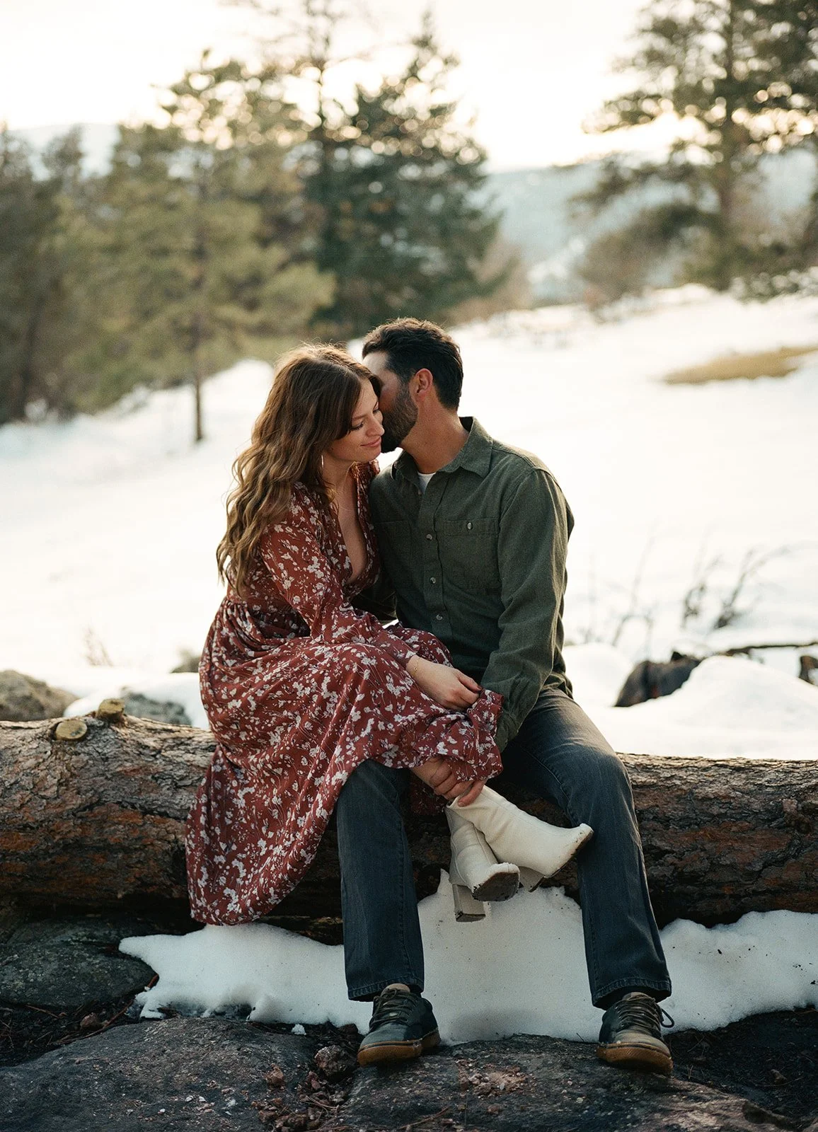 Mt. Falcon, Colorado Couples Session | Courtney &amp; Alan