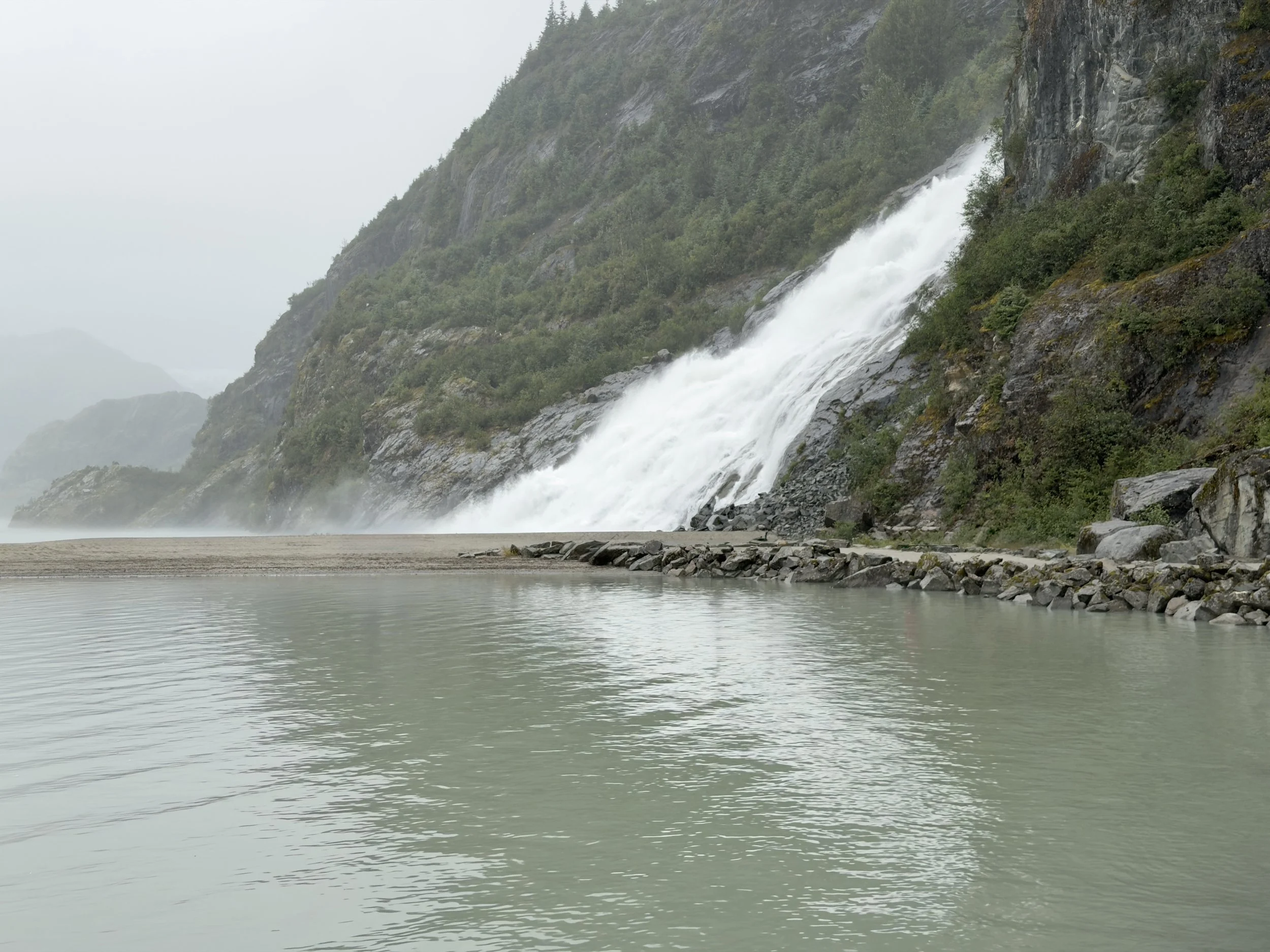  Nugget Falls in Juneau, Alaska 