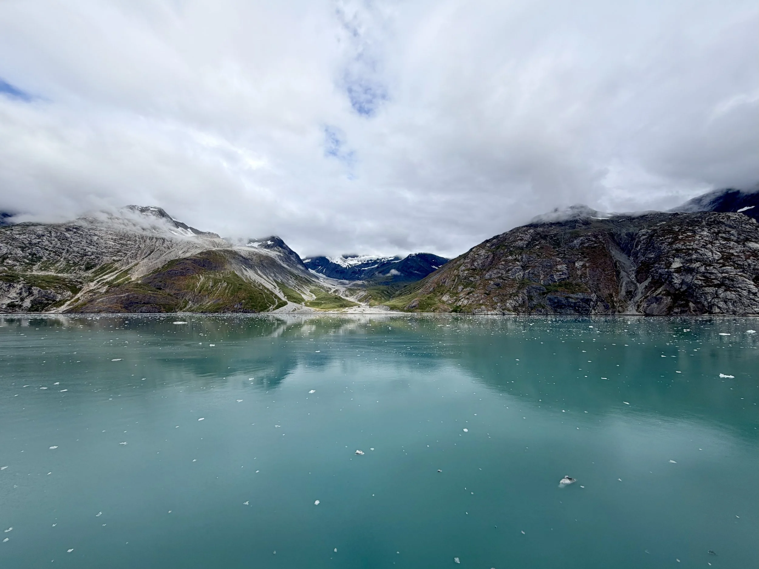  First look at the John Hopkins glacier in context with the surroundings in the bay 