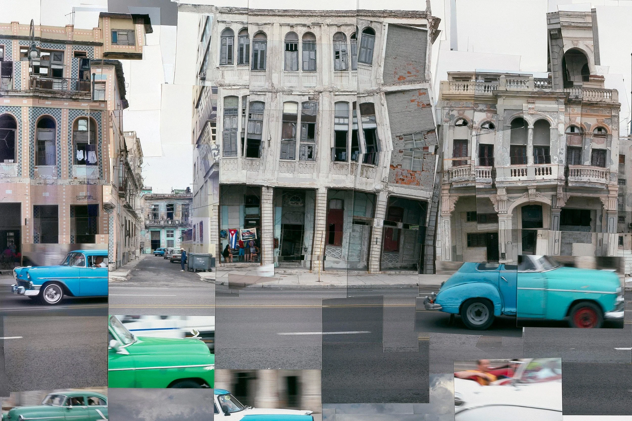 El Malécon (detail), 2016
Havana, Cuba
Photocollage, 57 x 172 in