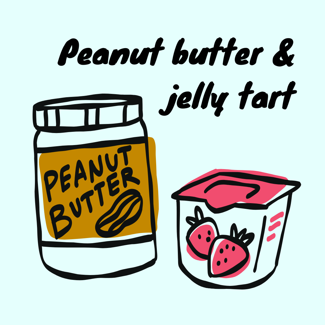 Peanut Butter & Jelly Tart