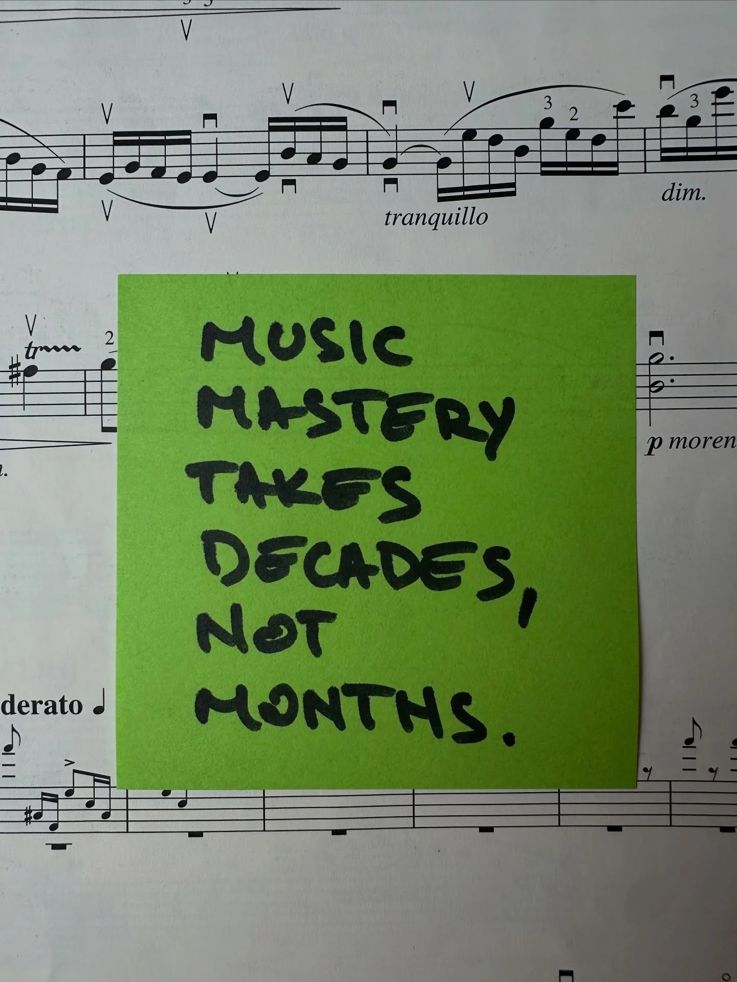 I need to think more about the long game, about what matters long term so having that in mind I wrote these Notes to Self 📝. Perhaps it will serve some of you too.

#music #cello #inspiration #motivation #practice