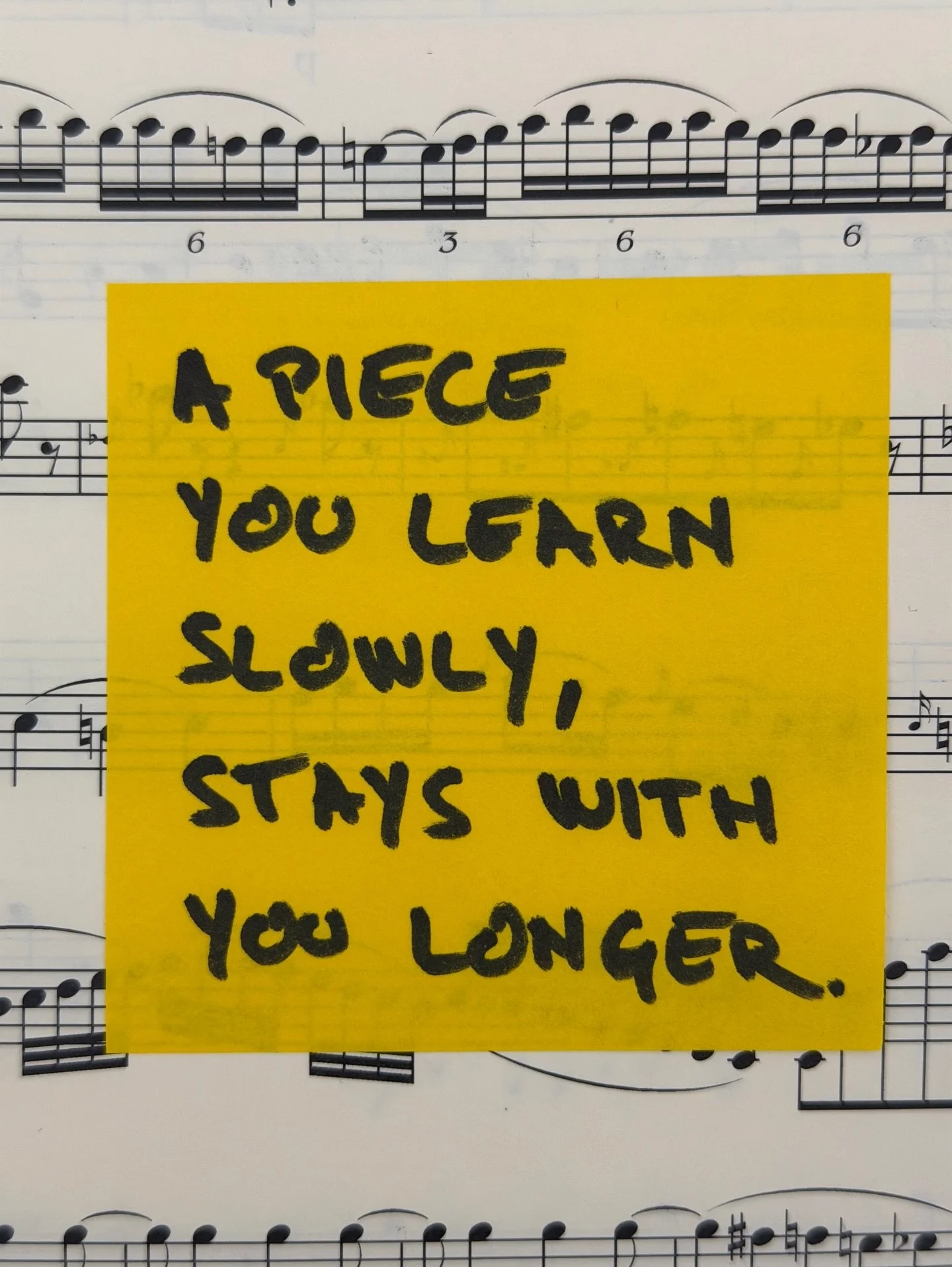 It&rsquo;s that time again.

Notes to Self 📝 is a weekly series where I collect short reminders I write for myself about responsibility, discipline, meaning, and how we choose to respond to what life puts in front of us.

#music #cello #practice #di