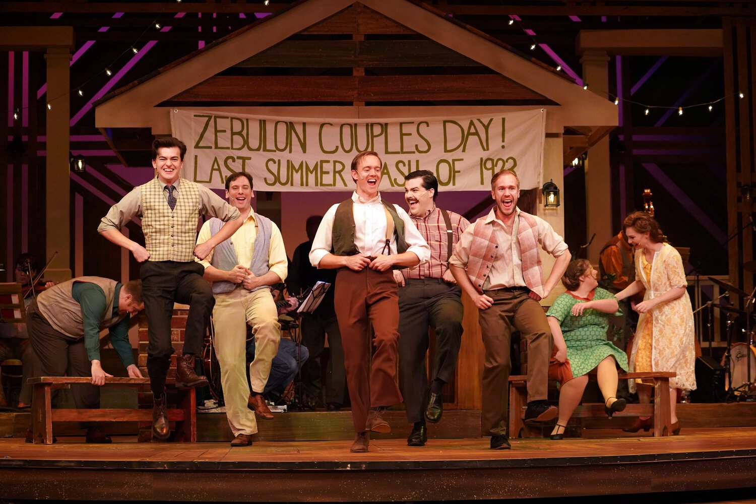 As Jimmy Ray in Bright Star (Photo: Suzanne Carr Rossi)