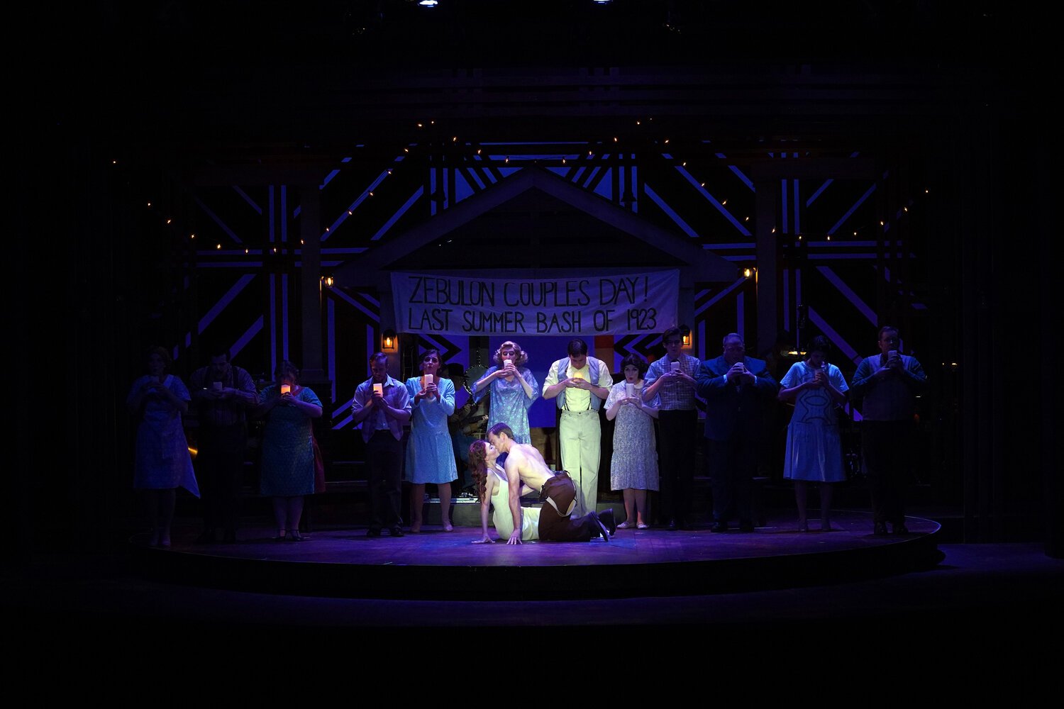 As Jimmy Ray in Bright Star (with Adrianne Hick)(Photo: Suzanne Carr Rossi)