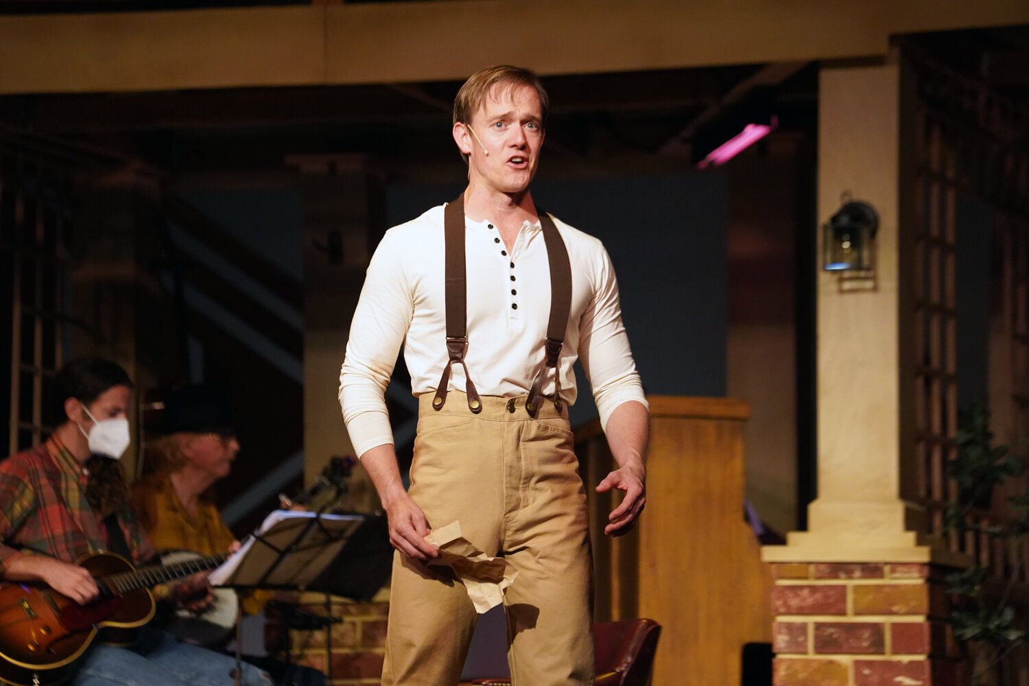 As Jimmy Ray in Bright Star (Photo: Suzanne Carr Rossi)