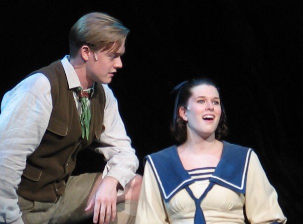As Rolf in The Sound of Music (with Carla Stickler)