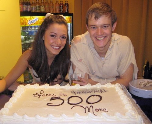 The Fantasticks 500th Performance celebration with Julie Craig.