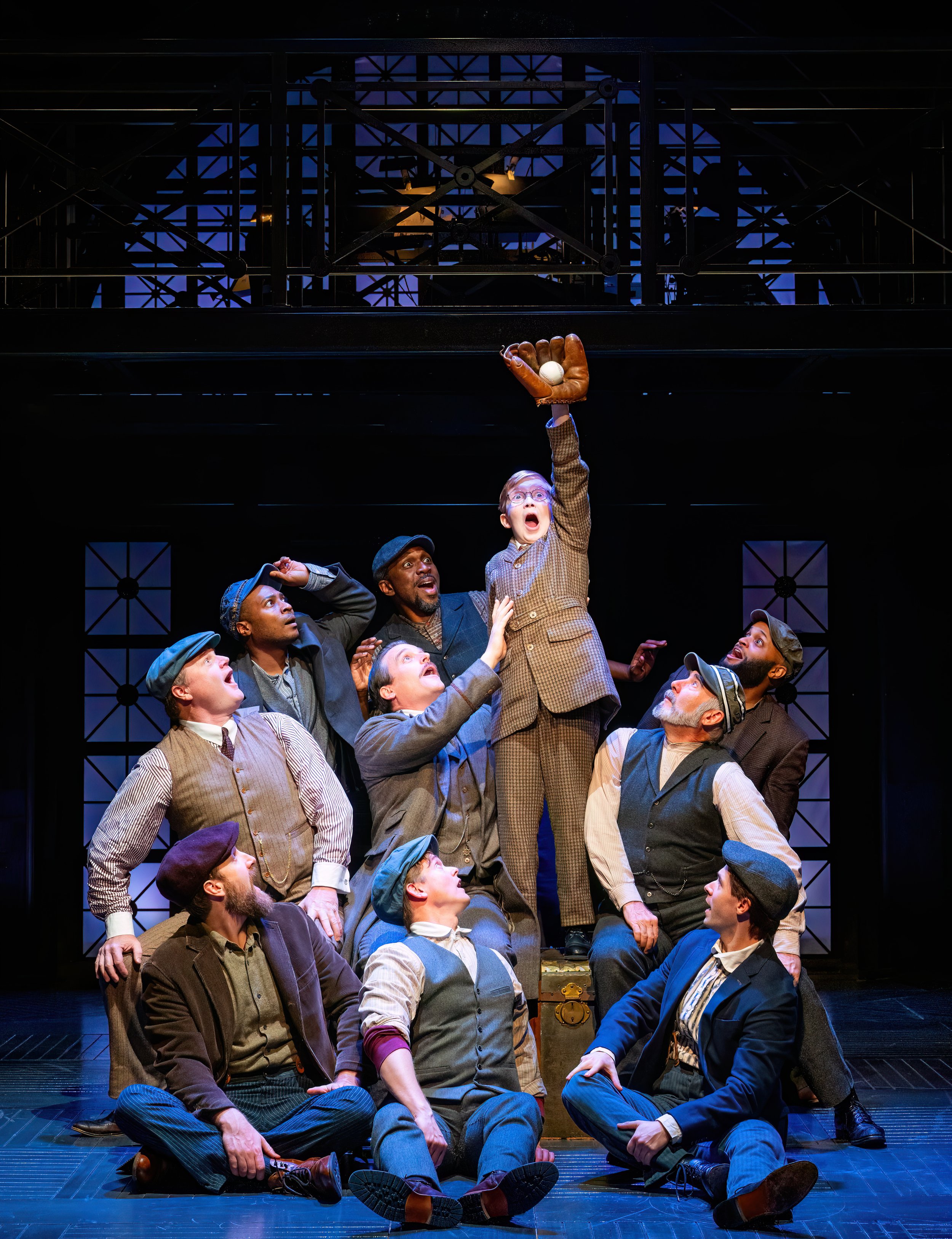 "What a Game" from Ragtime at Signature Theatre (Photo by Daniel Rader)