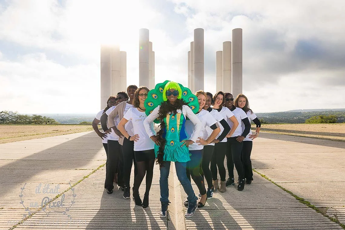 Shooting photo EVJF a Cergy pour Rokia 