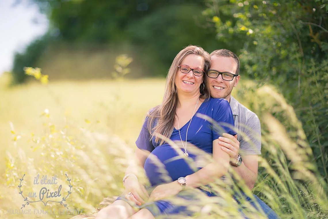 Séance photo grossesse extérieur et studio