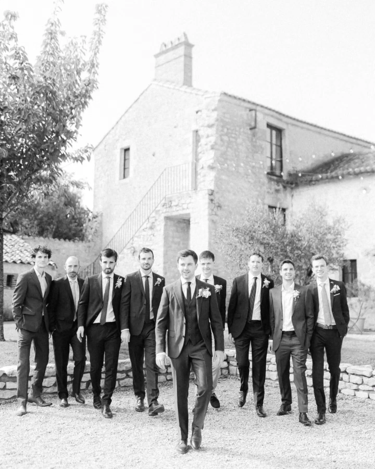 Groom squad // C&amp;G's lovely wedding this fall, tears, joy, sun, rain, the feels: you just had to be there ✨️ Always a treat to document love in this west of France tiny little hidden beauty 😊

Shout out to:
@domaine_de_la_chopiniere
@latelier.si