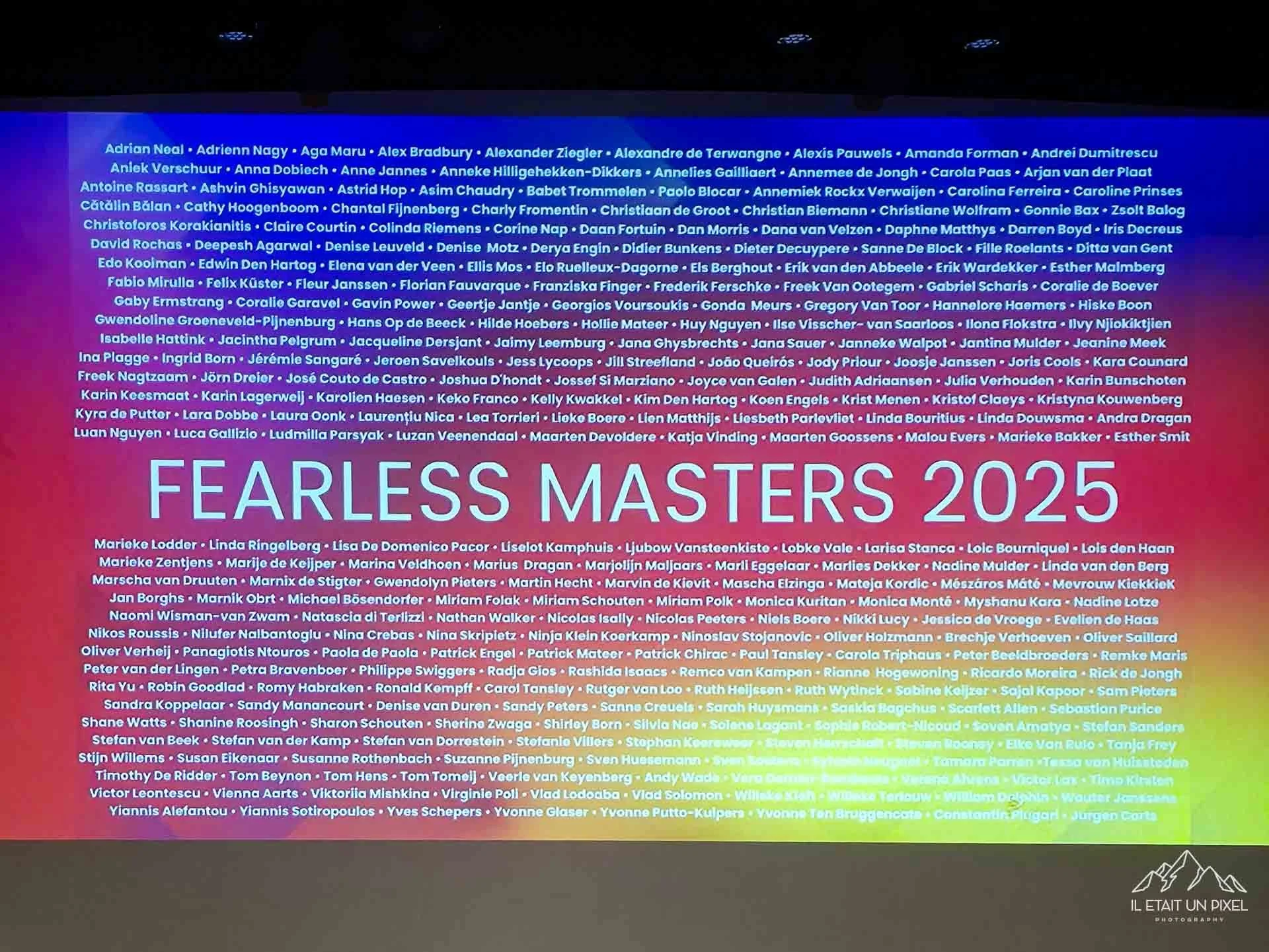 Meet me in Antwerp // Fearless Masters 2025