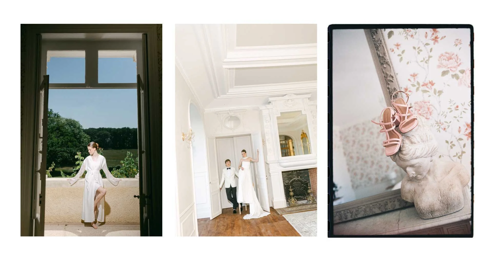 Editorial Wedding Photography in Chateau de la Corbe, France