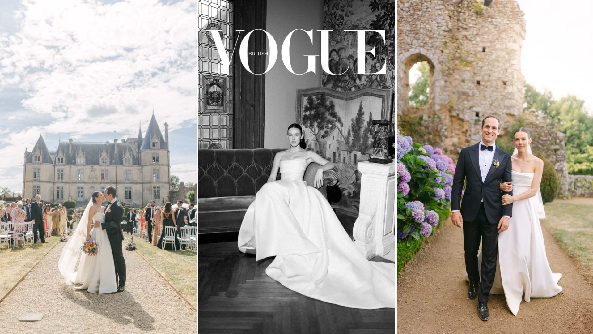 A&A // Black tie multi day Chateau Destination wedding